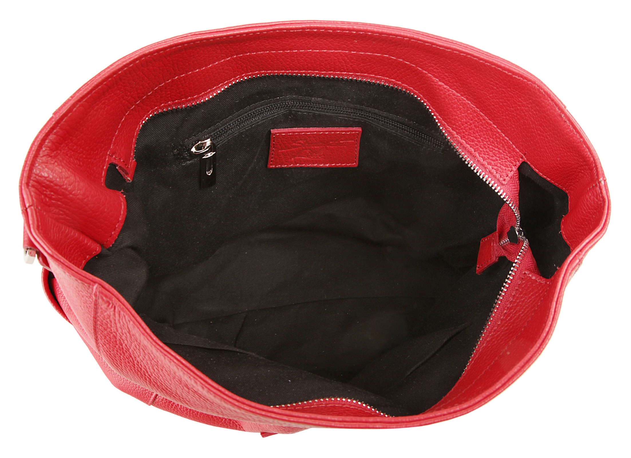 Samantha Look Shopper, echt Leder, Made in Italy