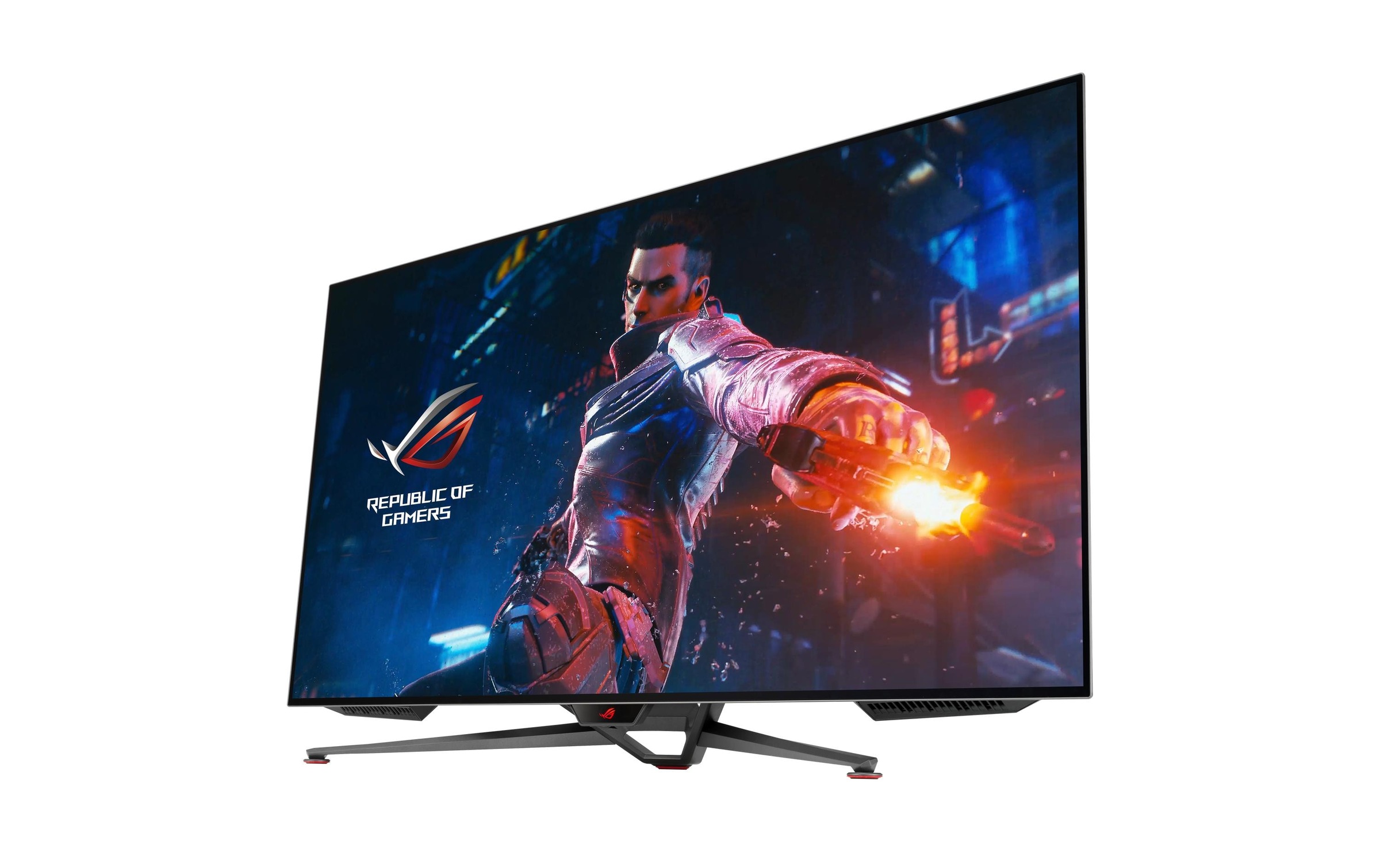 Asus Gaming-Monitor »ROG Swift PG48UQ«, 12,18 cm/47,5 Zoll, 3840 x 2160 px, 4K Ultra HD, 0,1 ms Reaktionszeit, 138 Hz