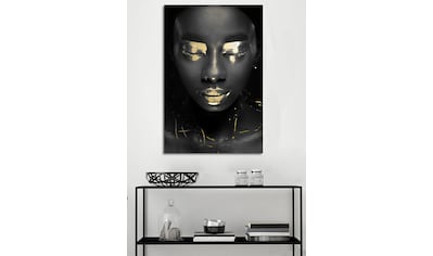 ❤ Leonique Acrylglasbild »Gesichtshälfte« kaufen im Jelmoli-Online Shop