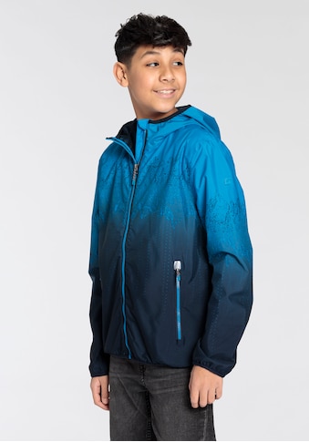 Outdoorjacke, mit Kapuze