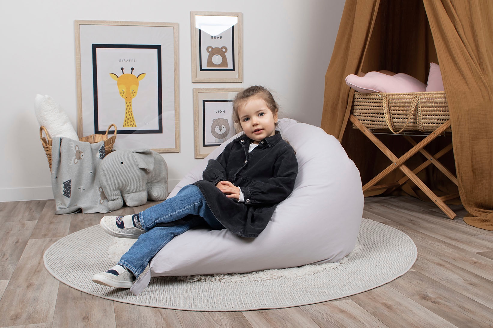 ❤ Knorrtoys® Sitzsack »Jugend, grau«, 75 x 100 cm; Made in Europe kaufen im  Jelmoli-Online Shop