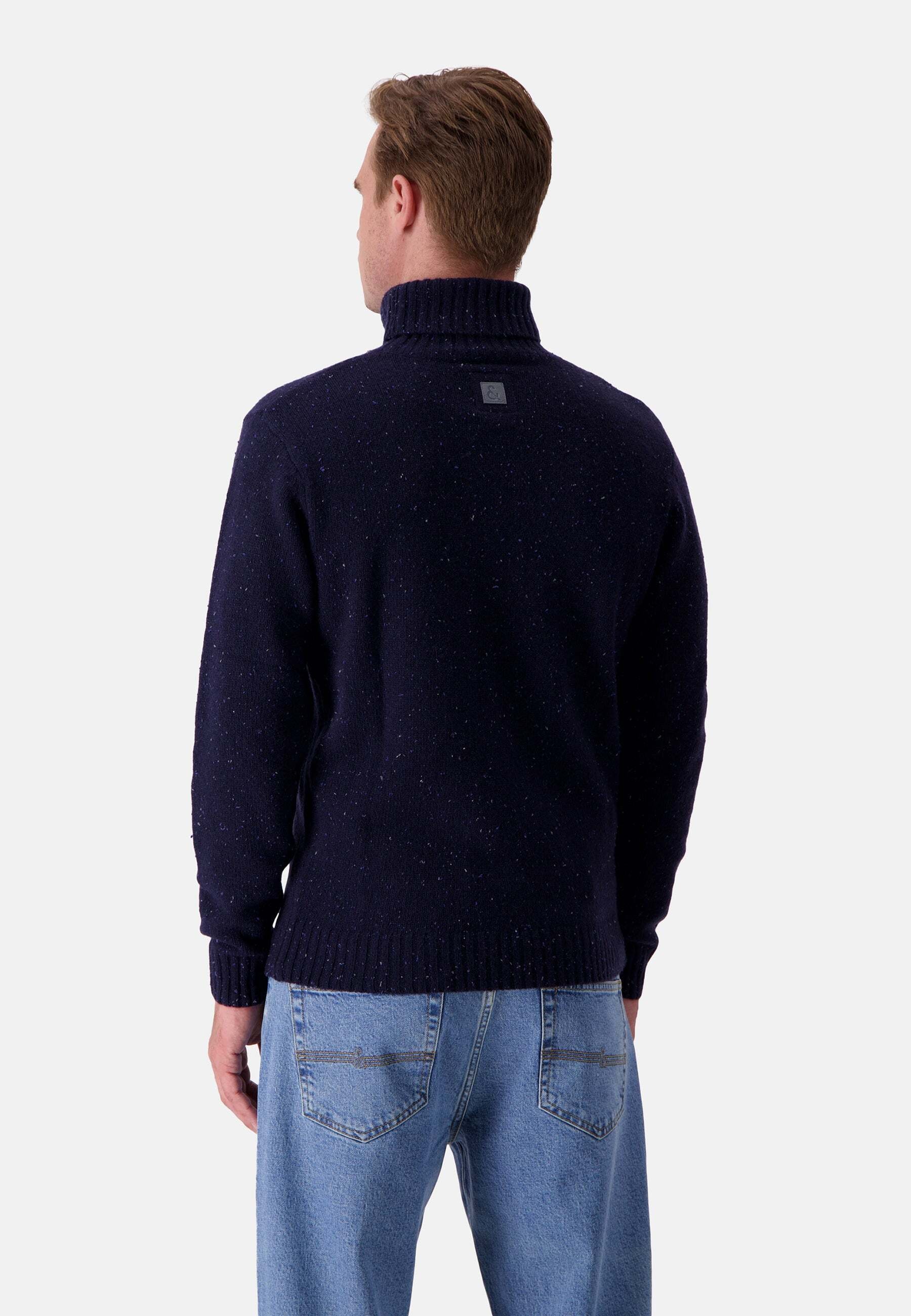 colours & sons Strickpullover »colours & sons Pullover Turtleneck Donegal«