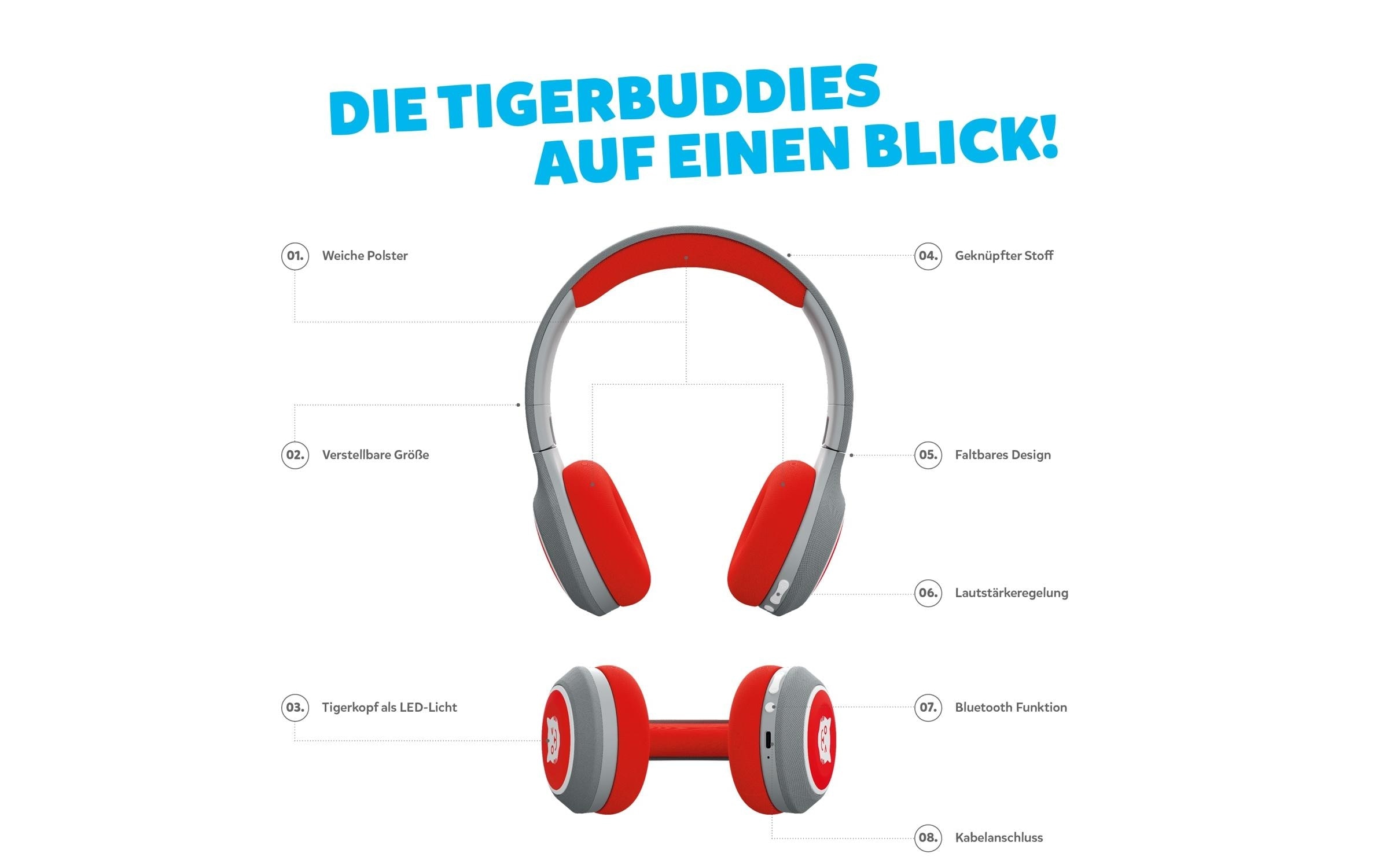 TigerMedia Lautsprecher »Tigerbuddies«