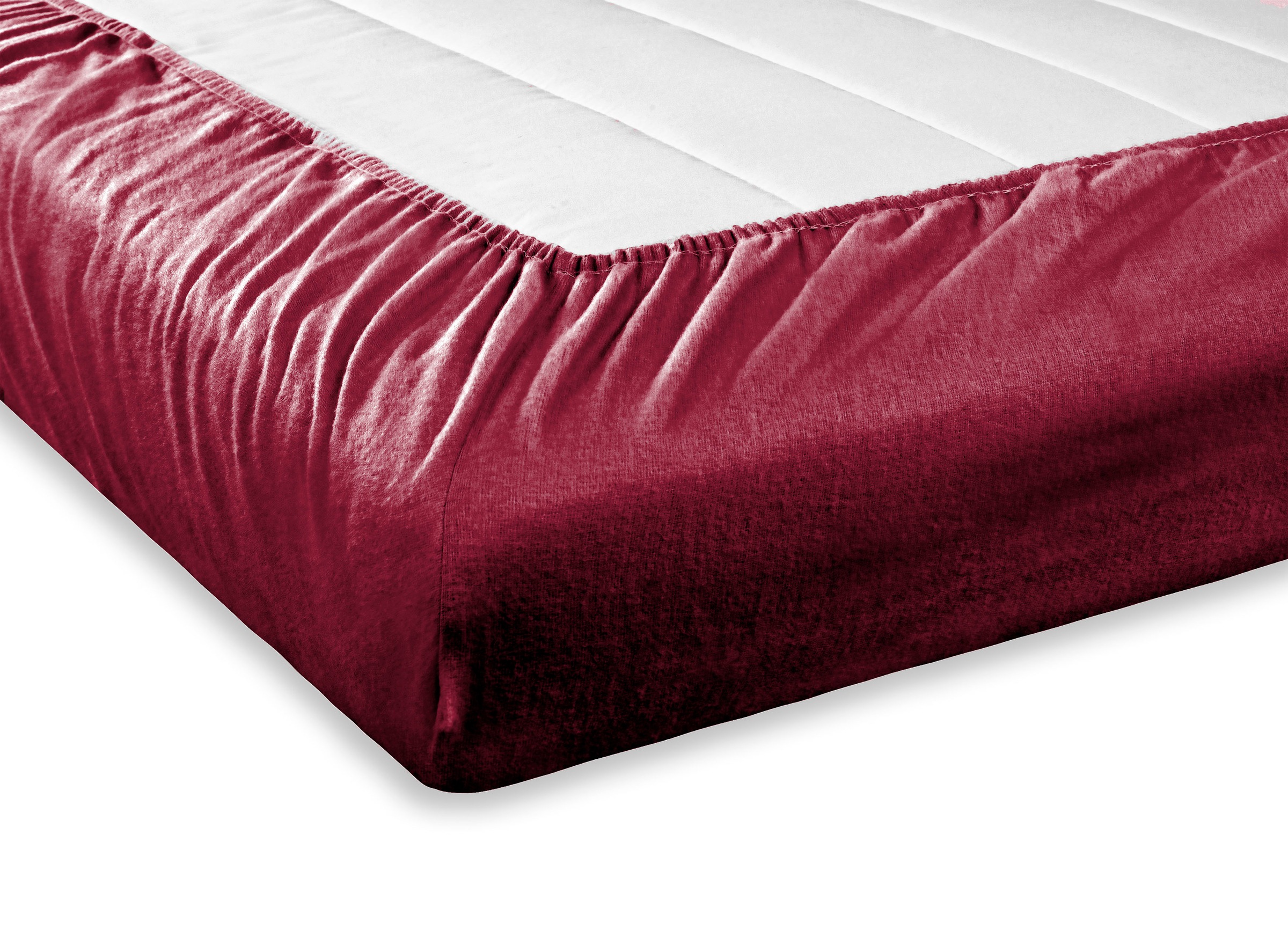 SETEX Spannbettlaken »Feinbiber in Gr. 70x140, 90x200, 140x200 oder 180x200 cm«, für Matratzen bis 23 cm Höhe, Winter, Bettlaken