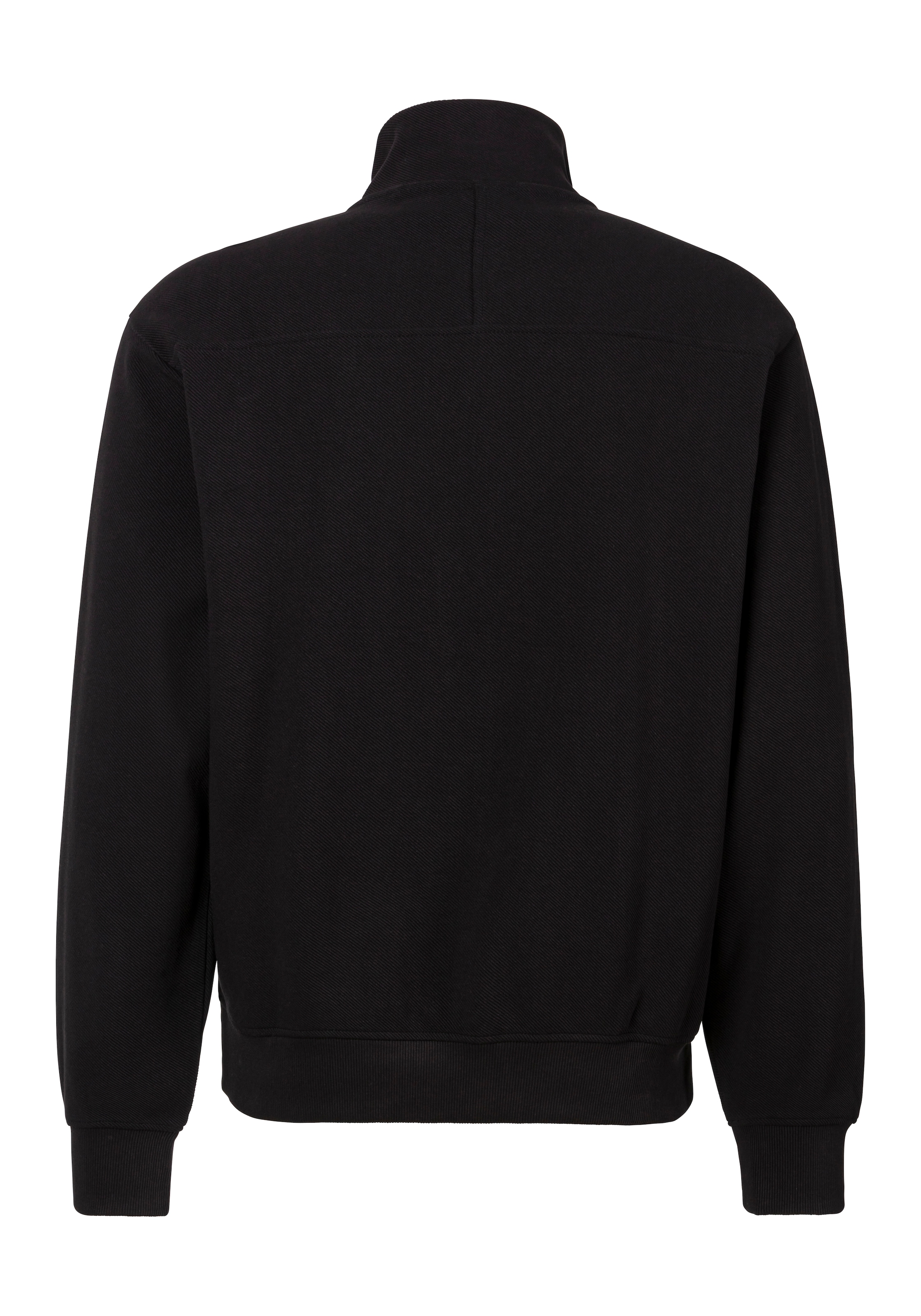 BOSS ORANGE Sweatshirt »Sweatshirt Ze Nylonhem«, mit Reissverschluss
