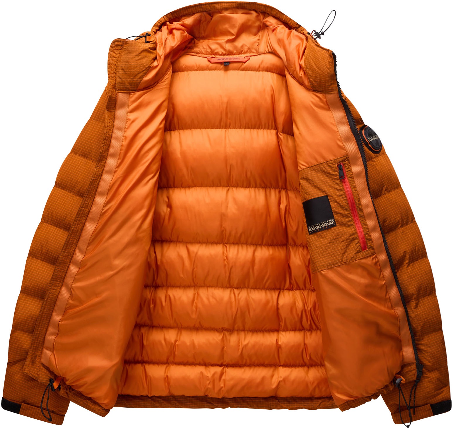 Napapijri Funktionsjacke »A-TEREZ«, mit Kapuze, Regular fit mit Kapuze mit Stehkragen