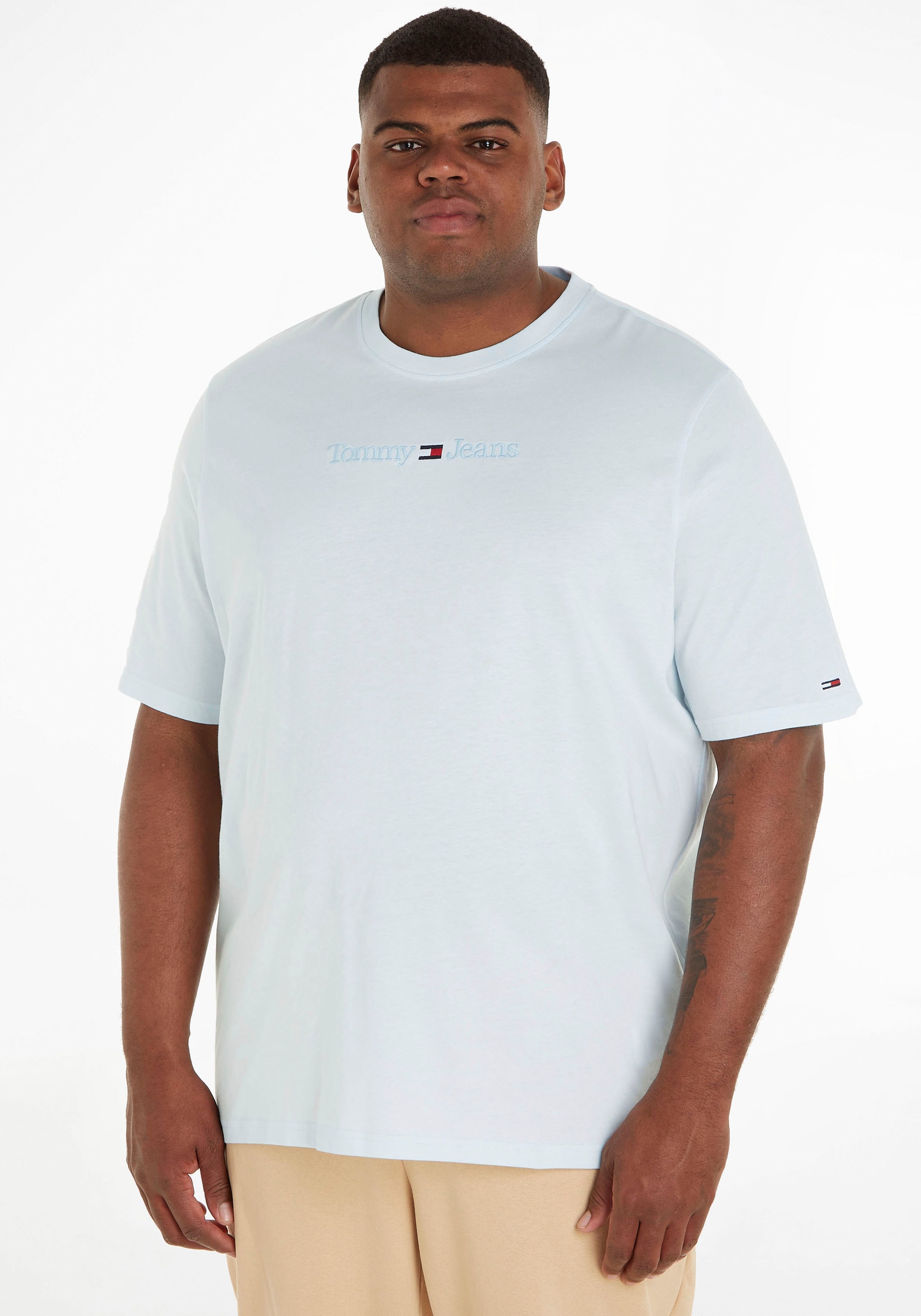 Tommy Jeans Plus T-Shirt PLUS | TEXT bestellen TEE« SMALL Jelmoli-Versand »TJM online
