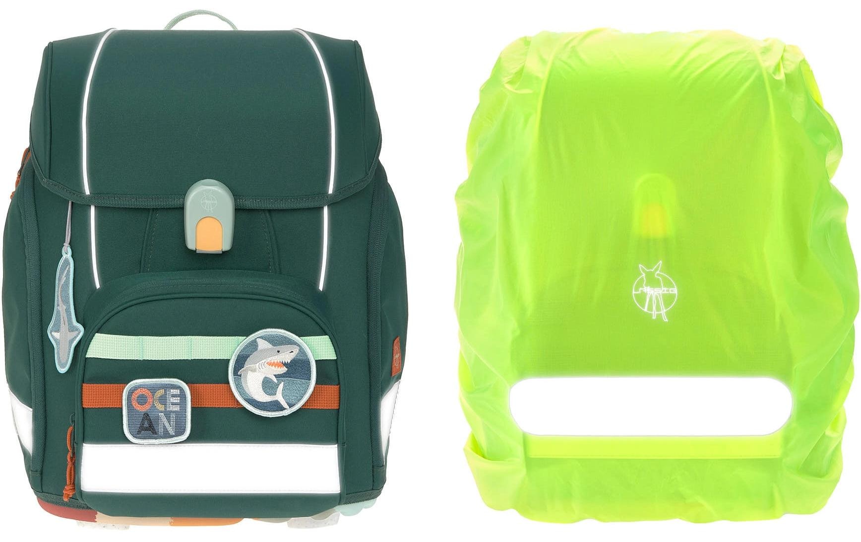 LÄSSIG Schulrucksack »Lässig Schulthek-Set Boxy Unique Ocean«