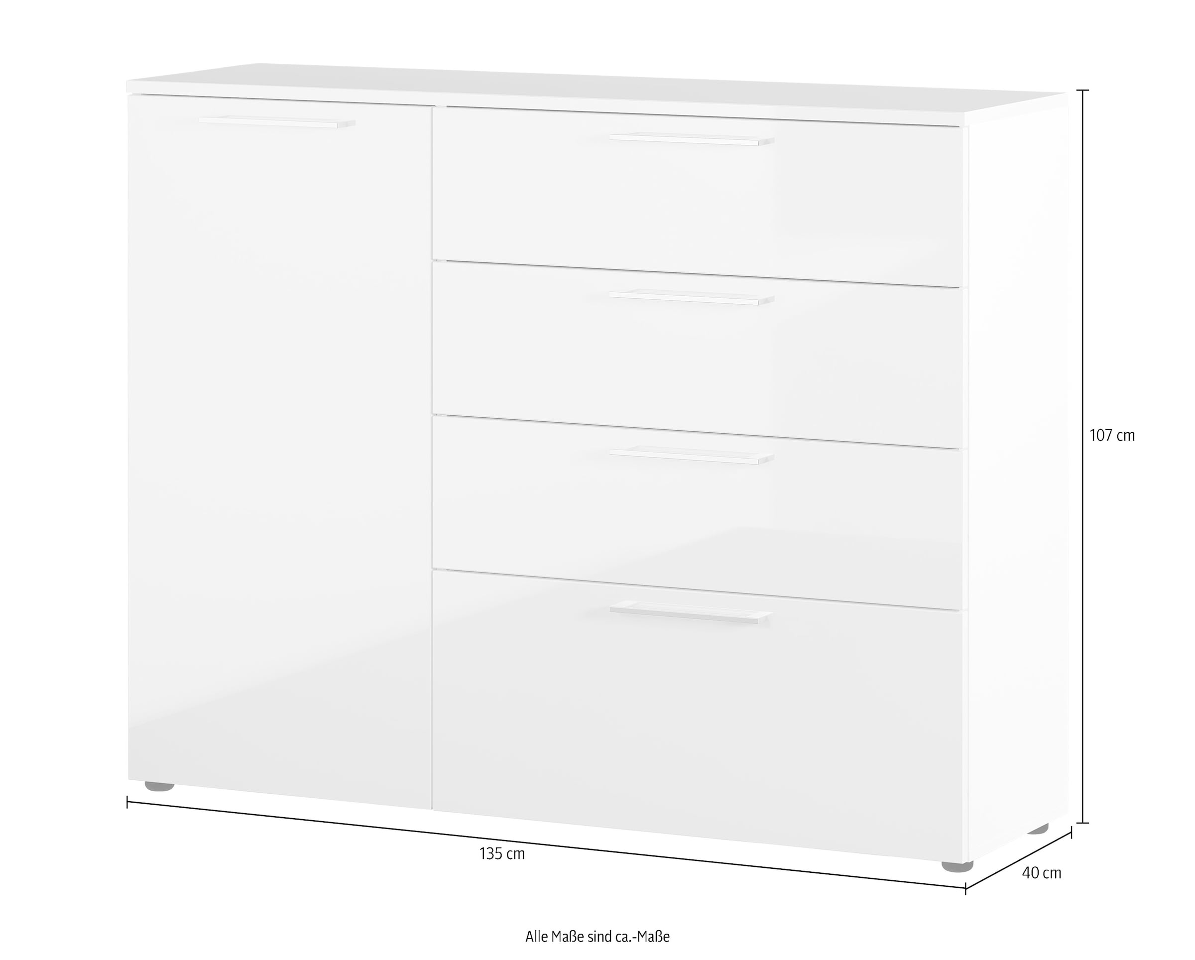 GERMANIA Kommode »Sunnyvale«, Breite 135 cm