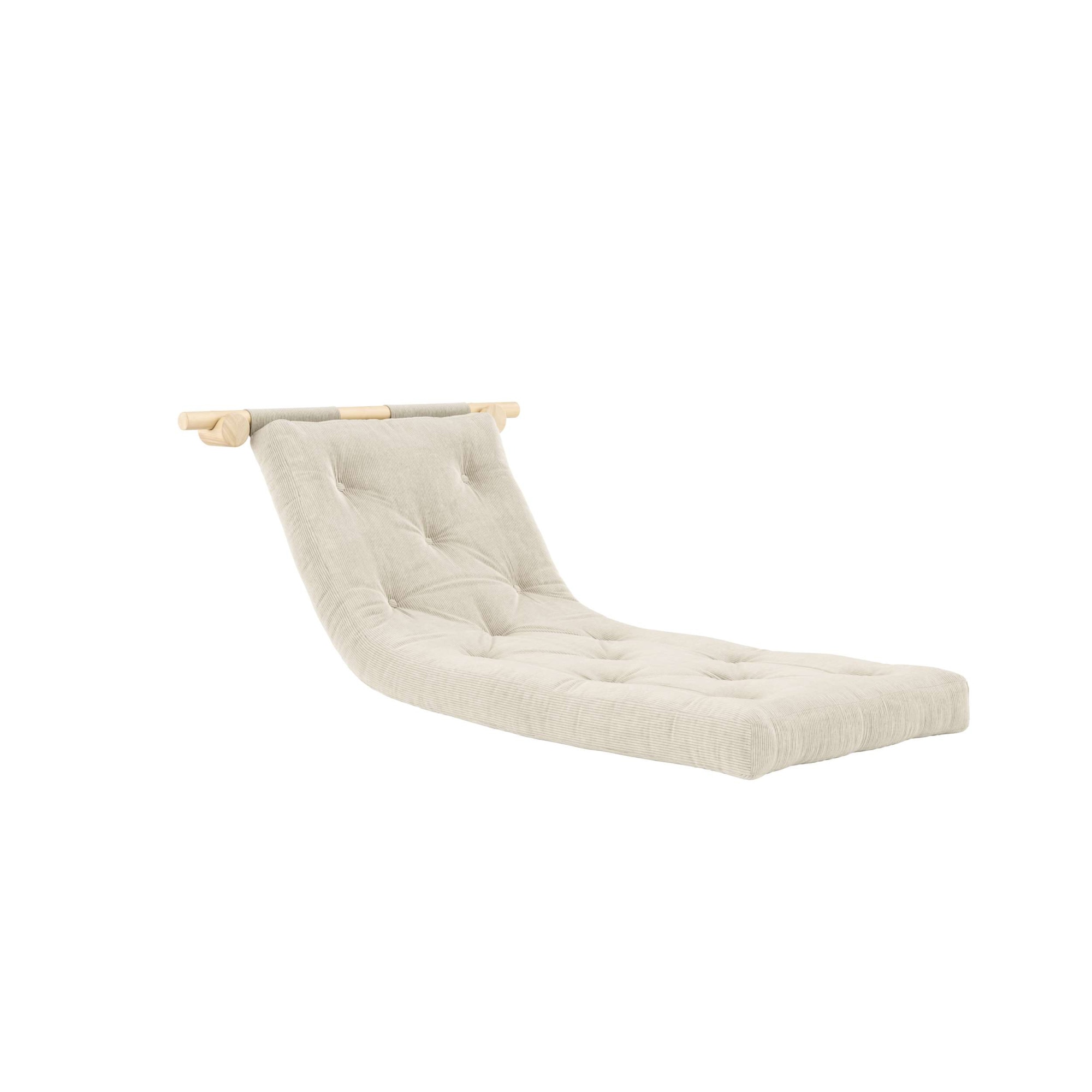 Karup Design Schlafsofa »Hooked Sofa Bed / Sleeper Chair – Sitz- oder Schlafplatz, platzsparend«, Futonmatratze inkl. Halterungsset aus FSC®-zertifiziertem Massivholz
