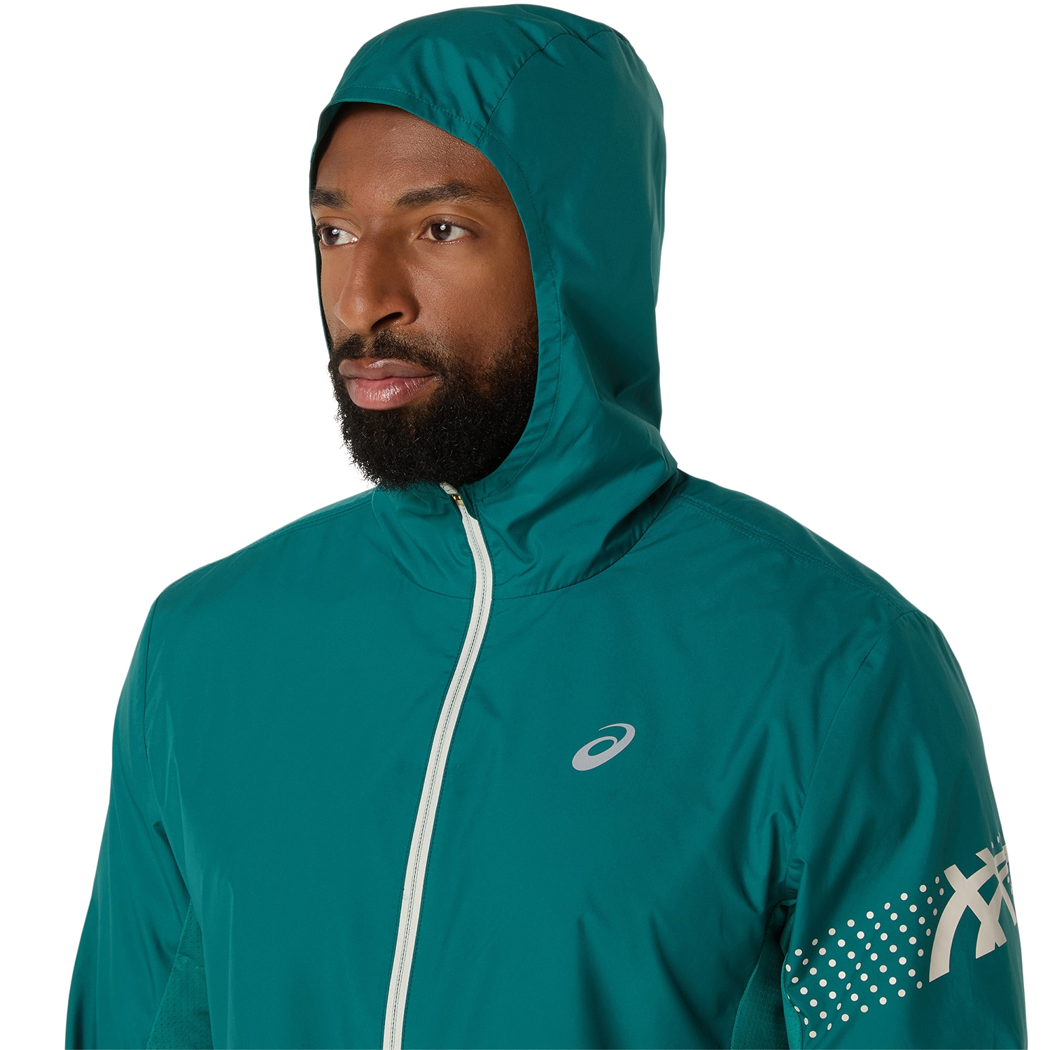 Asics Laufjacke »ASICS ICON JACKET«, mit Kapuze