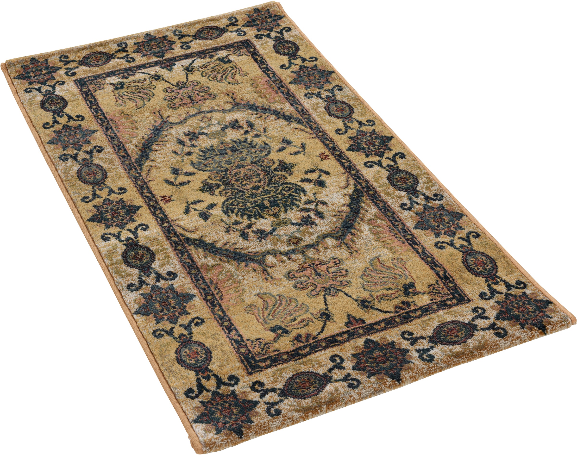 THEKO Teppich »Gabiro 3070«, rechteckig, 10 mm Höhe, Kurzflor, klassisches Design, ideal im Wohnzimmer & Schlafzimmer