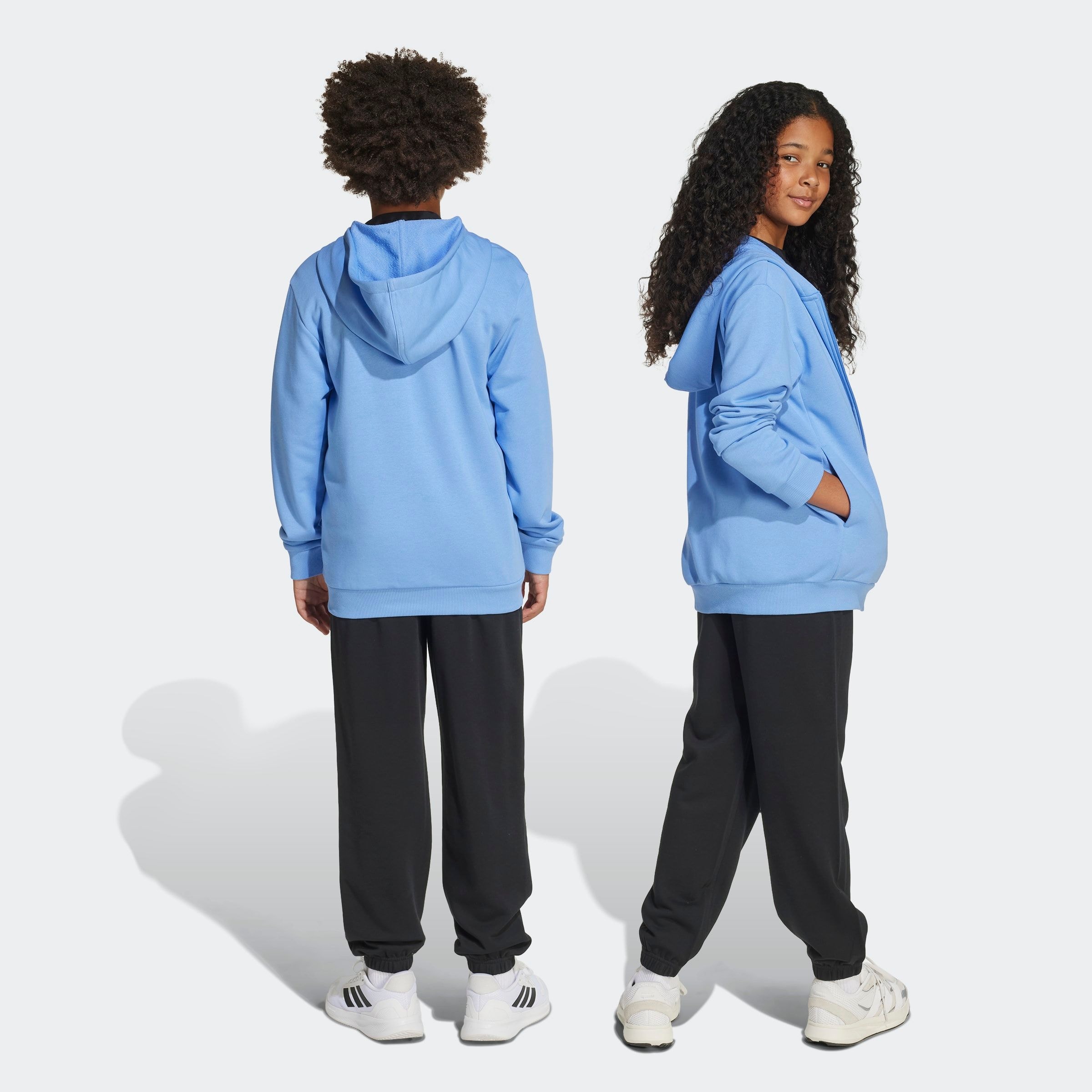 adidas Sportswear Trainingsanzug »J LIN FT TS 220«, (2 tlg.)