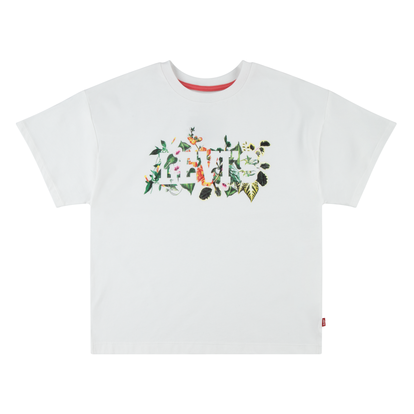 Levi's® Kids T-Shirt mit floralem Logo-Print
