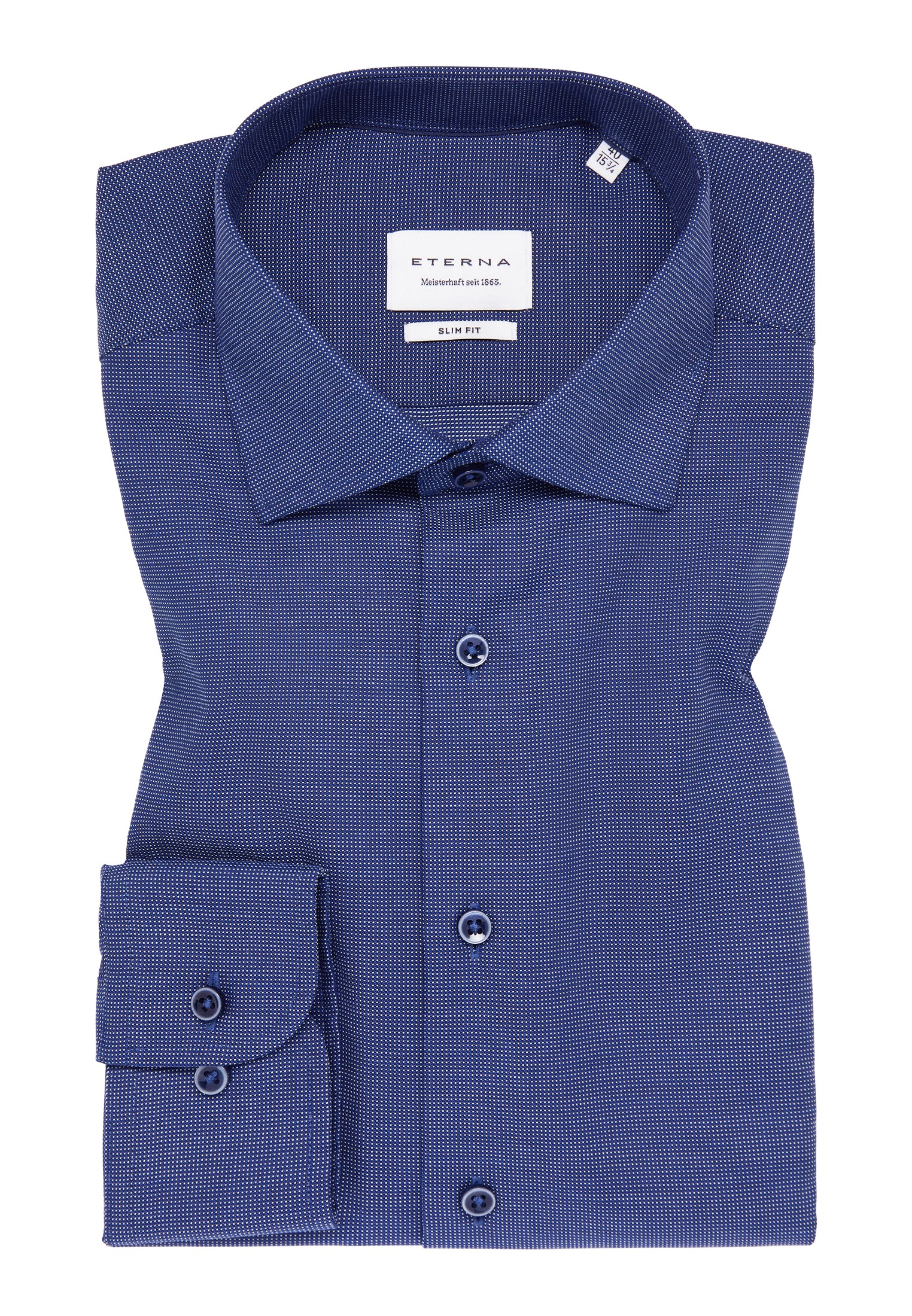 Eterna Langarmhemd »SLIM FIT«, NON IRON (bügelfrei)