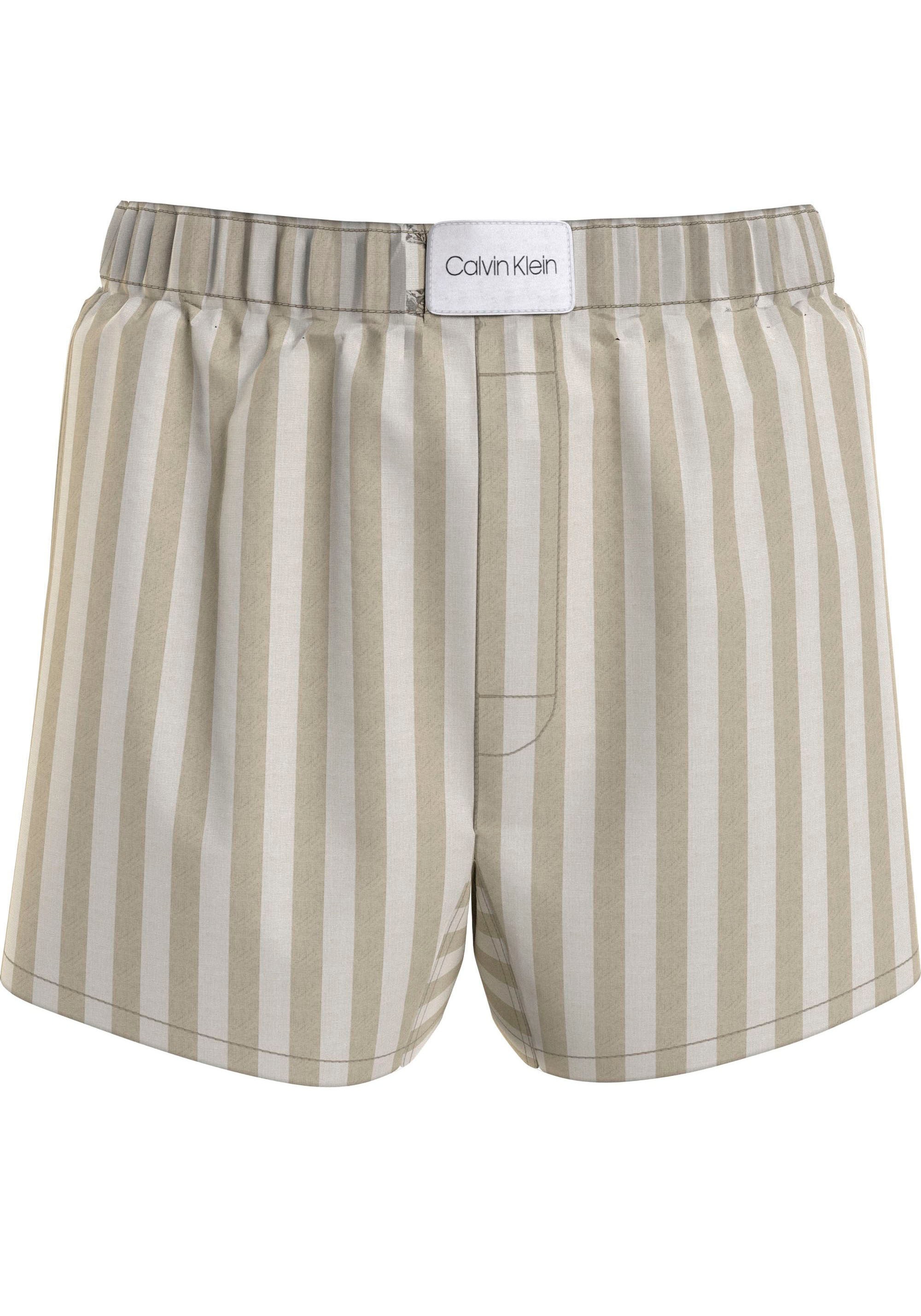 dem mit bei Bund Pyjamashorts bestellen auf SLIM«, Markenlabel Calvin Schweiz Klein »BOXER Jelmoli-Versand online