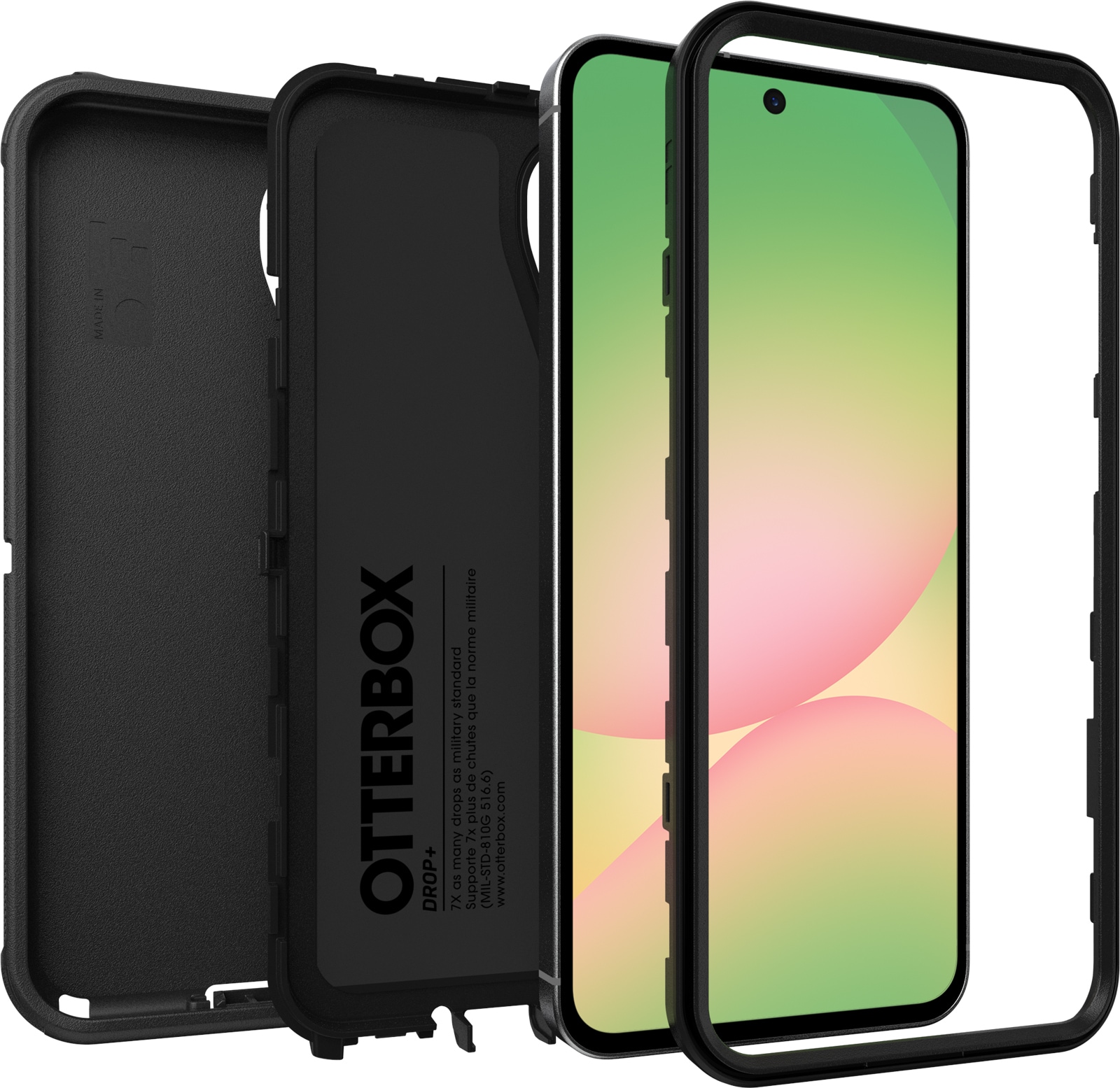 Otterbox Handyhülle »Defender Series für Galaxy A56 5G«, Samsung Galaxy A56 5G, Backcover, Schutzhülle, Handyschutzhülle, Case, Schutzcase, stossfest