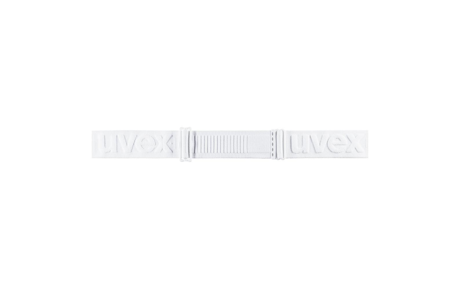 Uvex Skibrille »Compact V White«, Anti-Fog-Beschichtung, Uvex Supravision, Uvex Variomatic, Verspiegelt