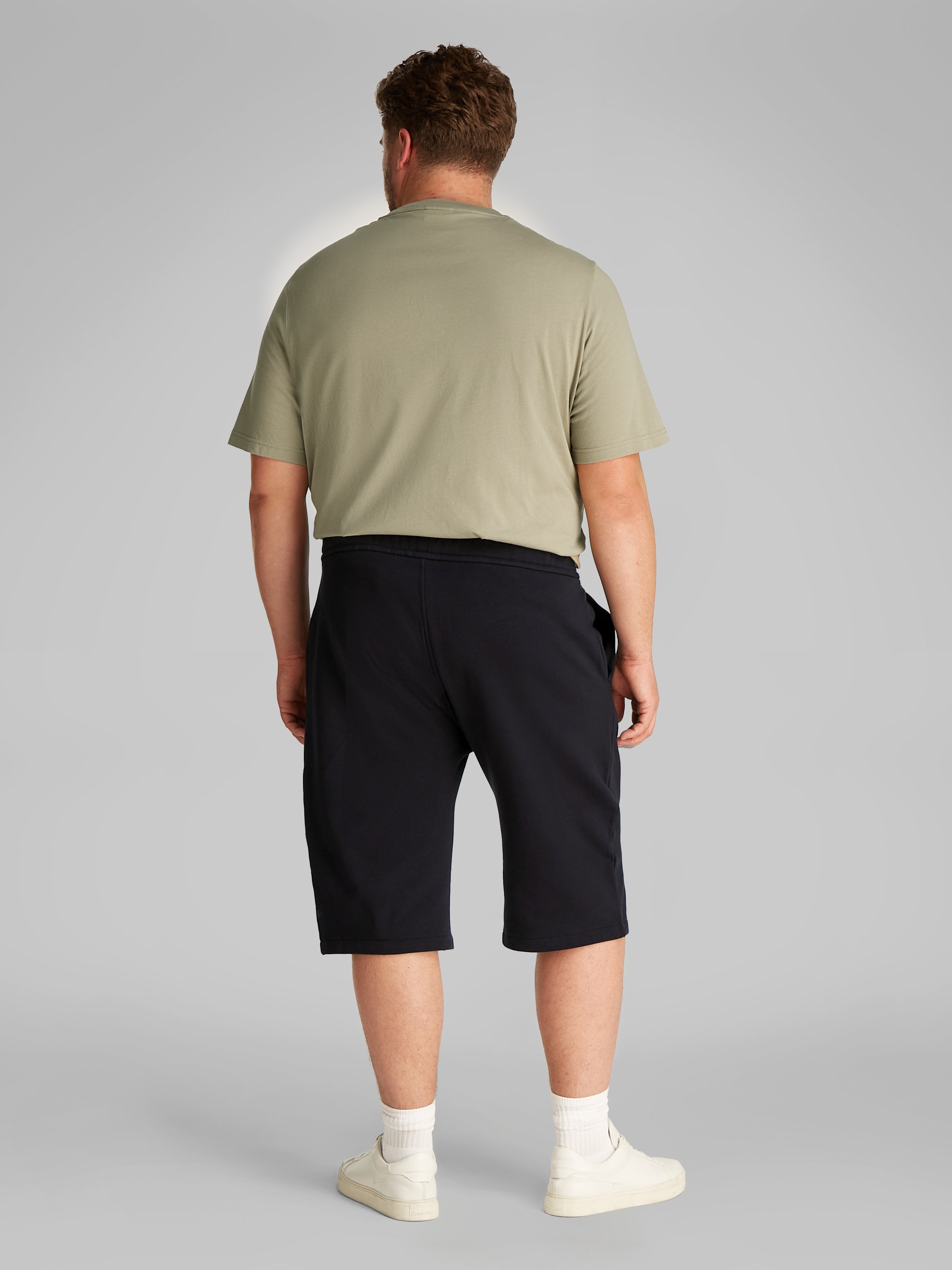 Calvin Klein Big&Tall Shorts »BT_CP-DOUBLE LOGO SWEATSHORTS«, in grossen Grössen