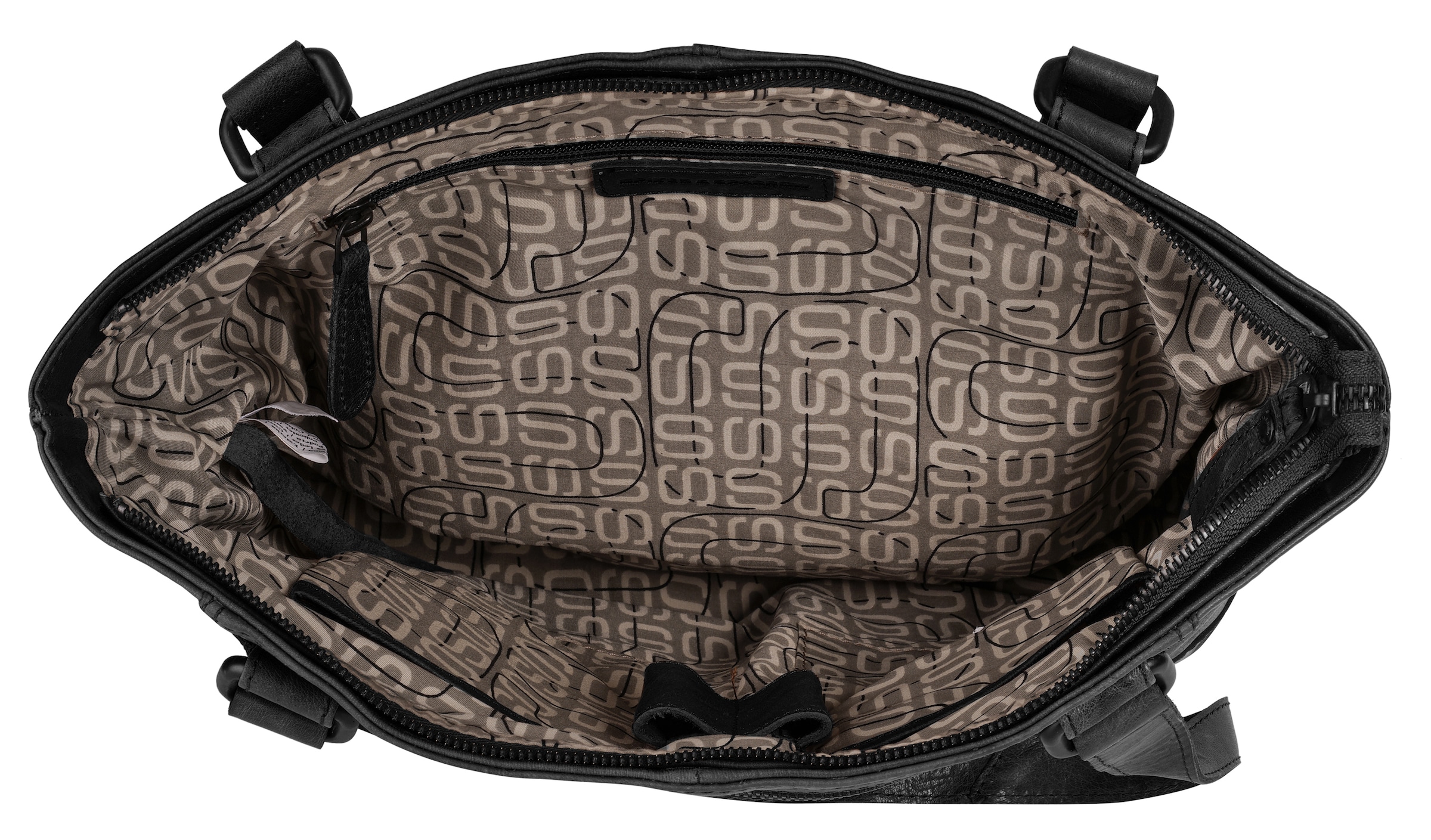 Spikes & Sparrow Shopper, echt Leder