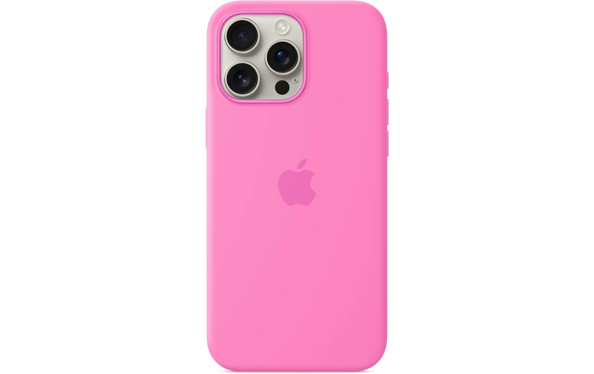 Apple Smartphone Silikon Case mit MagSafe, iPhone 16 Pro Max, Pfingstrose