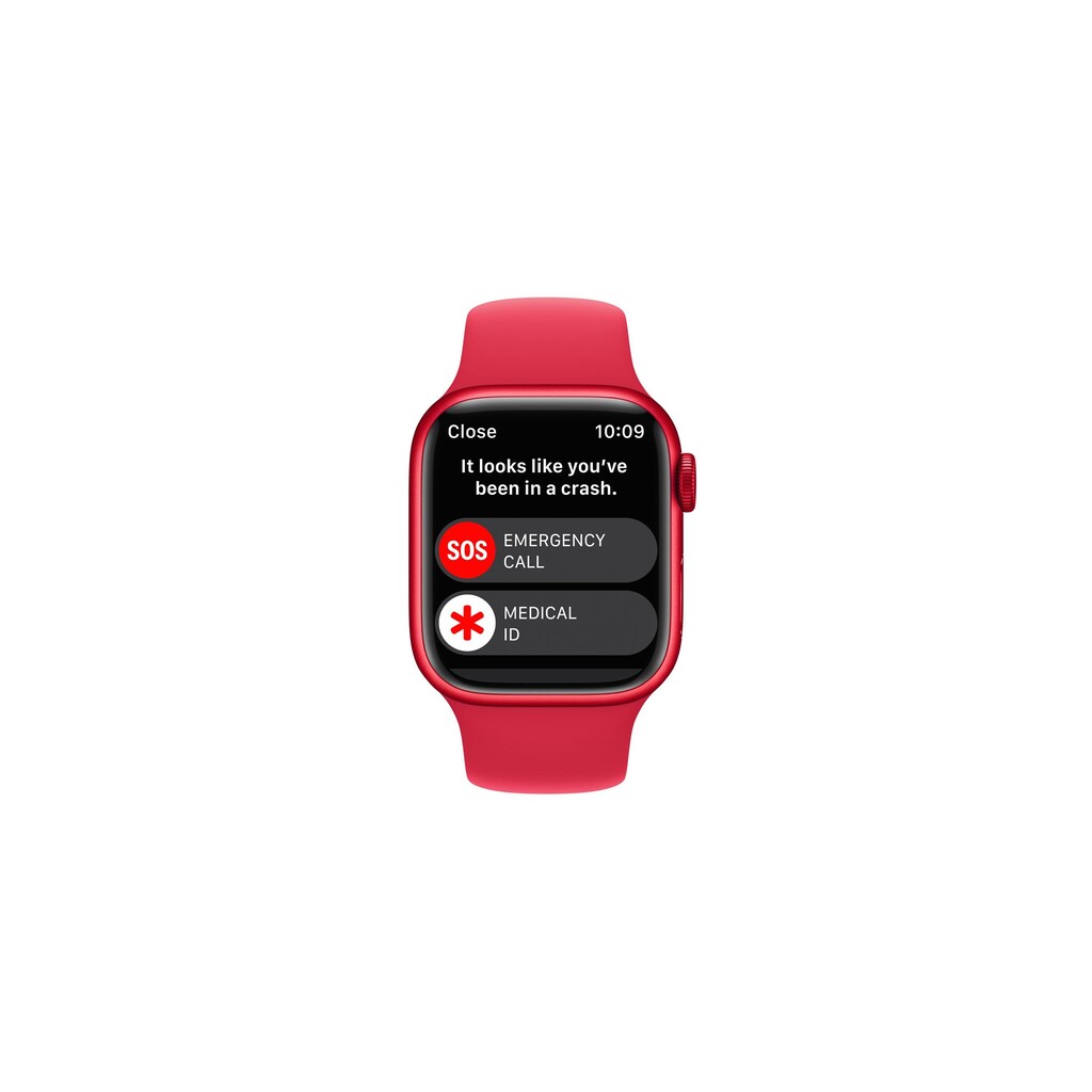 Apple Smartwatch »Series 8, Aluminium-Gehäuse«, (Watch OS)