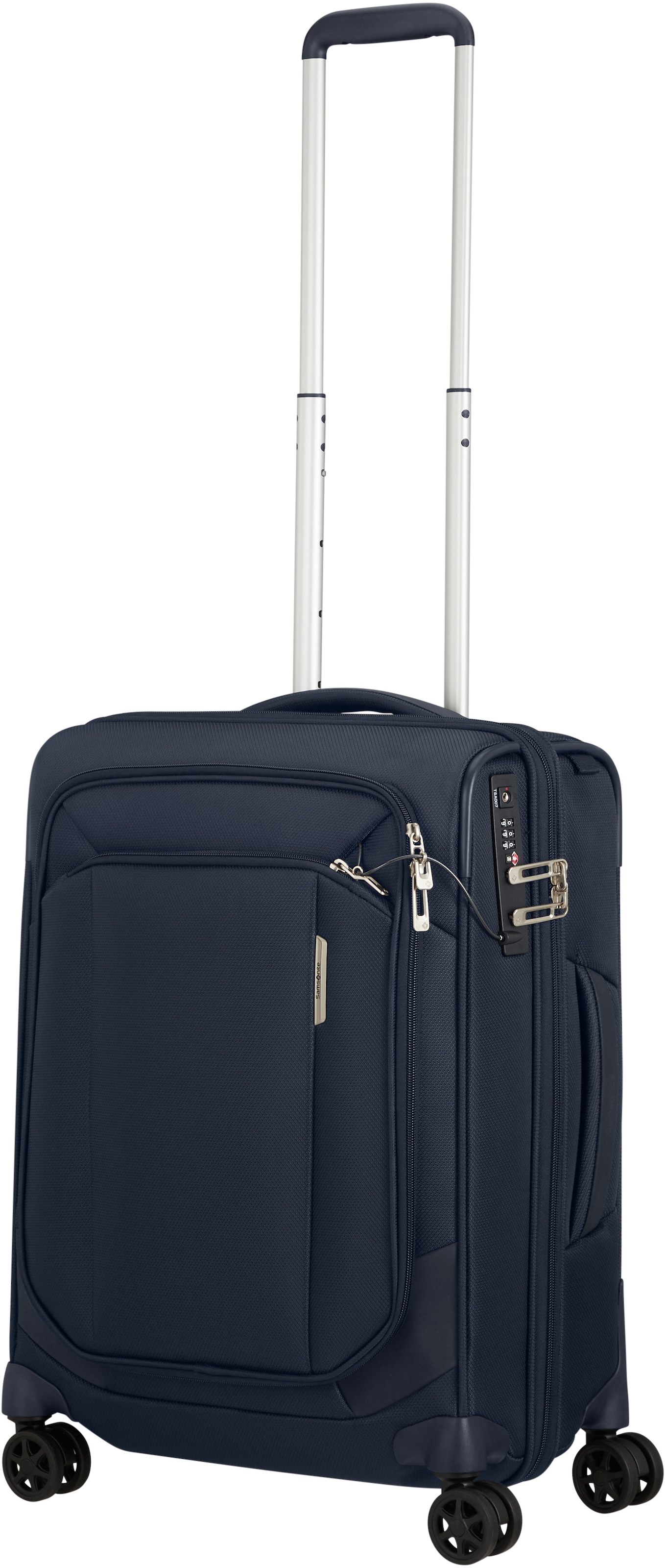 Samsonite Weichgepäck-Trolley »RESPARK exp, verschiedene Grössen und Farben«, 4 Rollen, Reisekoffer Aufgabegepäck Reisegepäck mit Volumenerweiterung