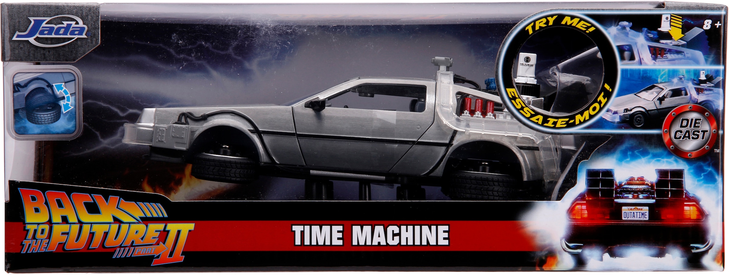 JADA Spielzeug-Auto »Time Machine, Back to the Future 2«