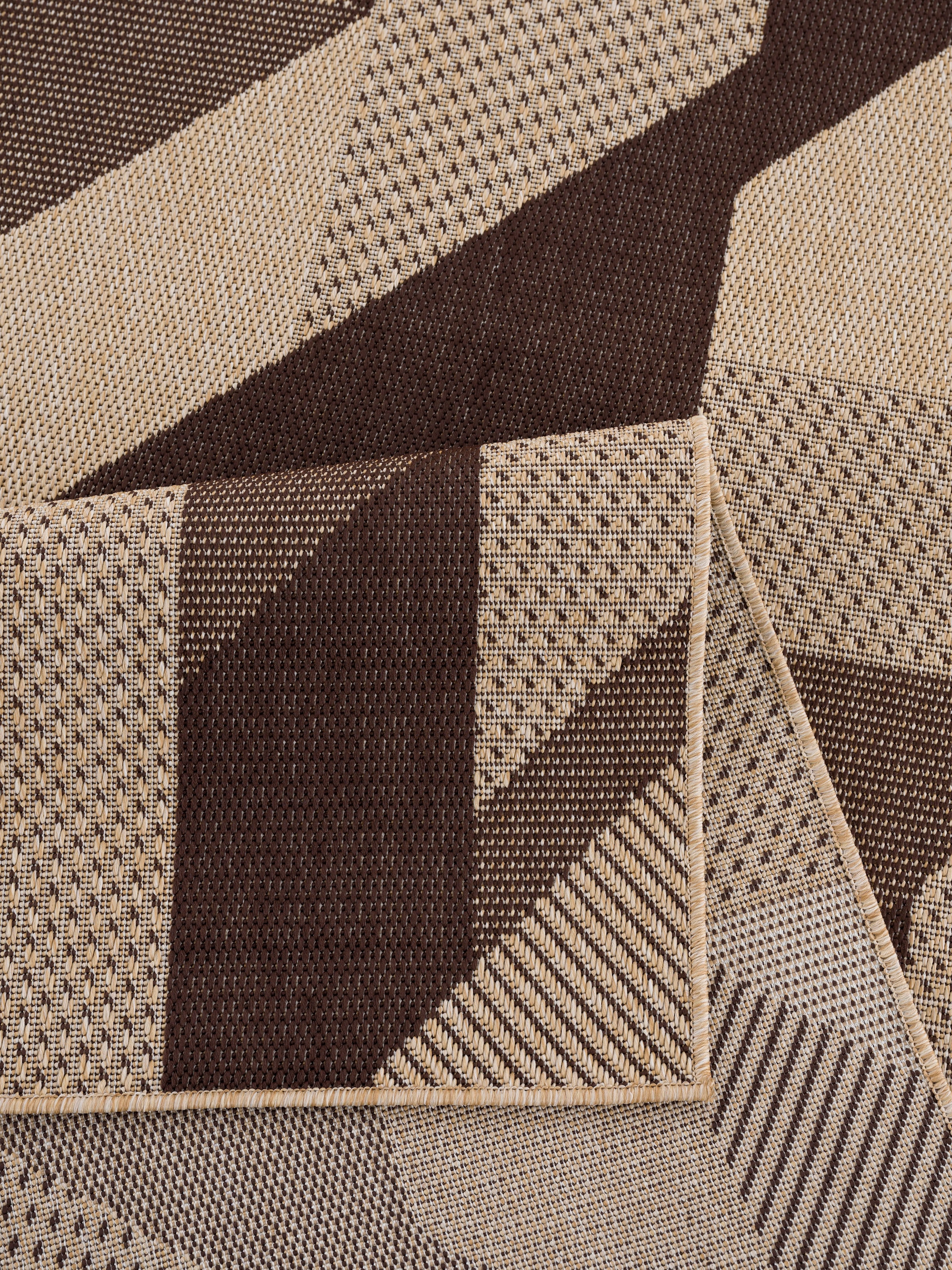 Home affaire Teppich »Borfin«, rechteckig, mit geometrischem Muster,  schmutzabweisend, In- und Outdoor geeignet online shoppen | Jelmoli-Versand