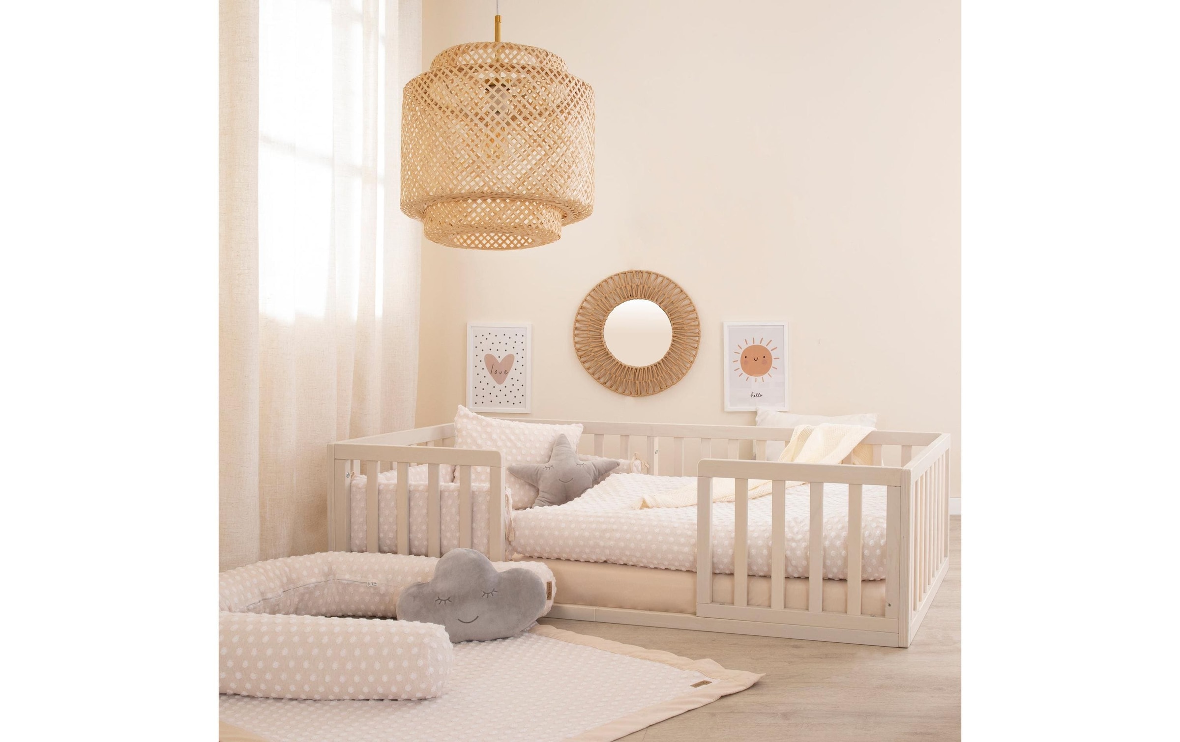 roba® Kinderbett »Montessori 70 x 140 cm«