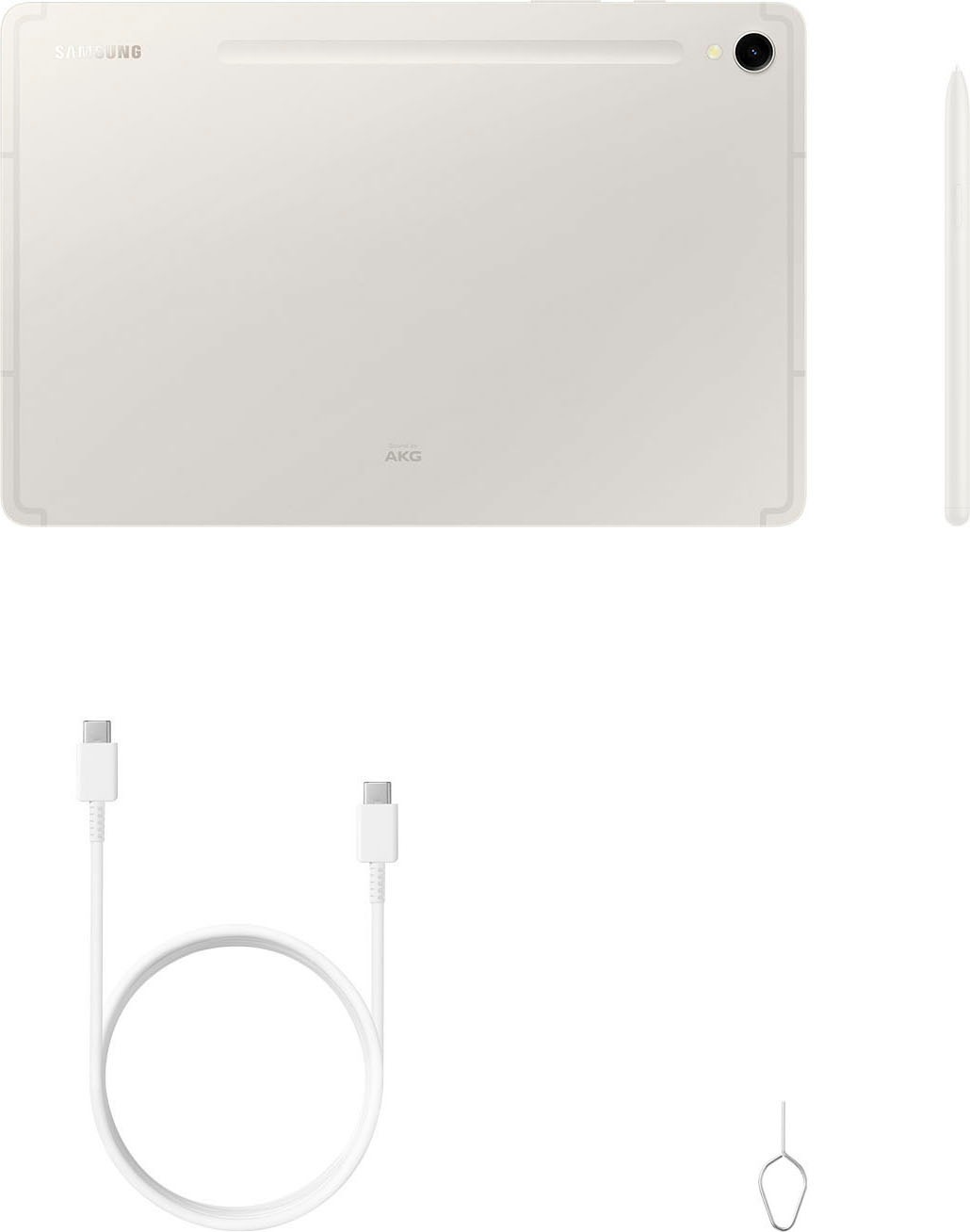 Samsung Tablet »Galaxy Tab S9 WiFi«, (27,81 cm / 11 Zoll), Android, WQXGA, AI-Funktionen)