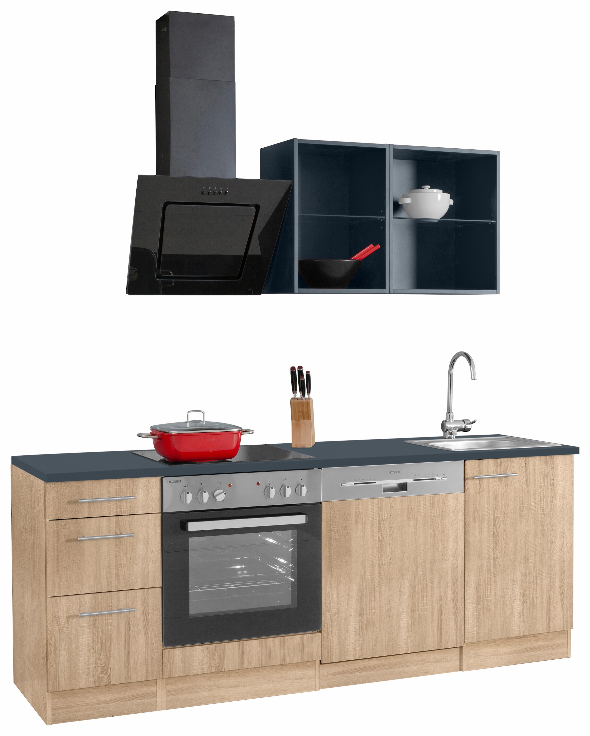 ❤ OPTIFIT Küchenzeile »Mini«, im ohne Breite E-Geräte, 210 Jelmoli-Online Shop cm kaufen