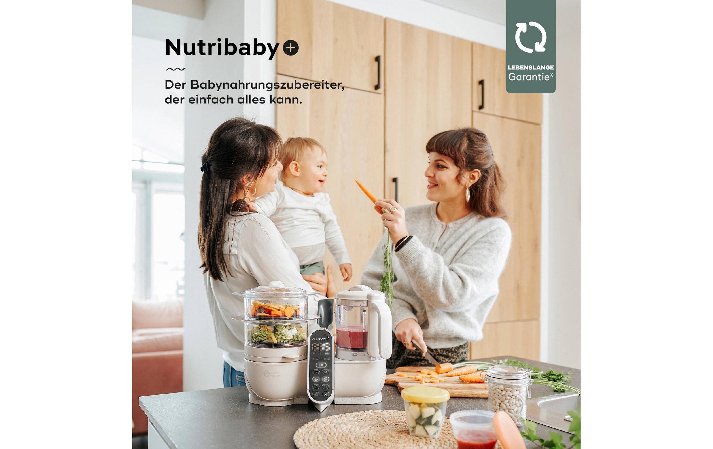 BABYMOOV Babynahrungszubereiter »Nutribaby Plus Mineral«