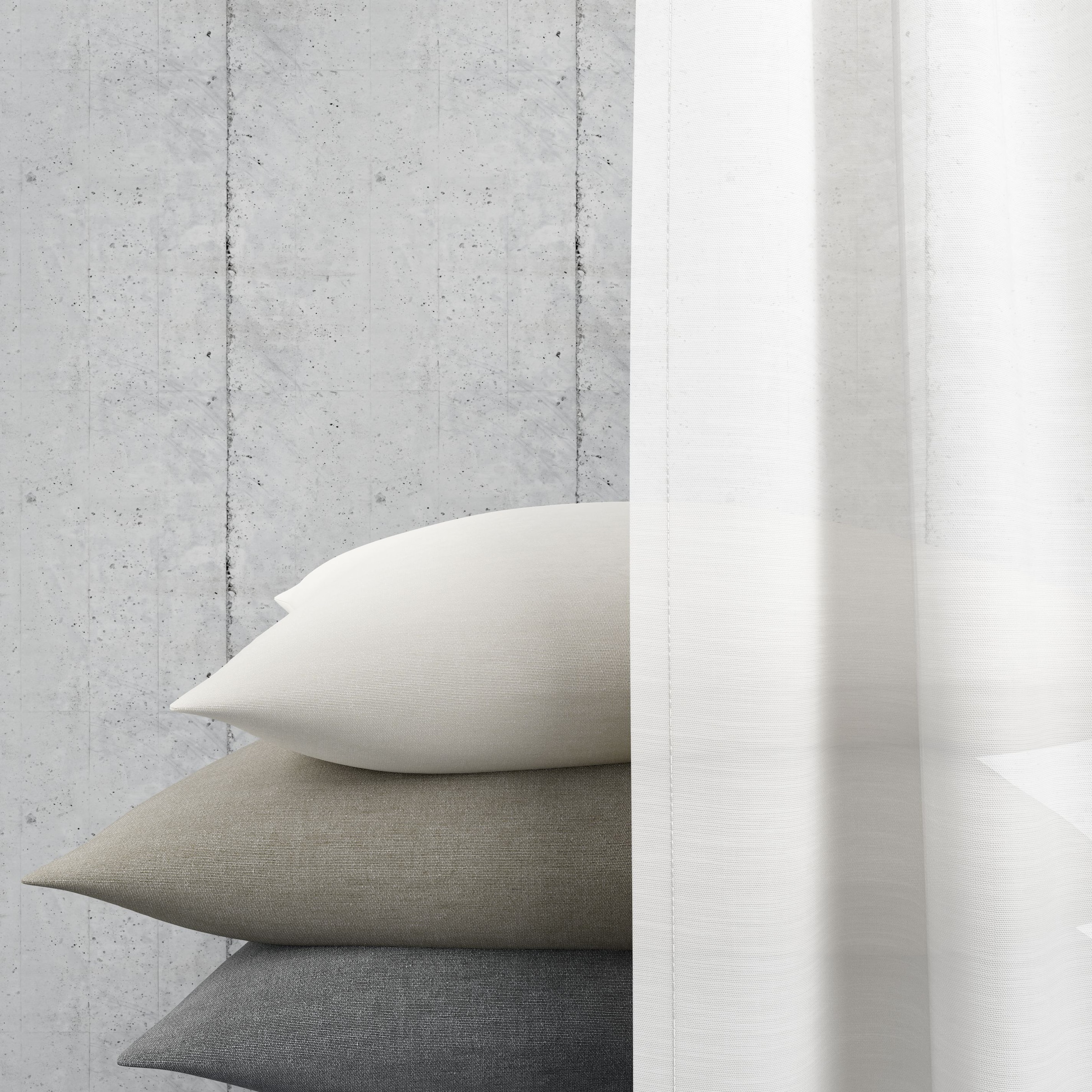 Neutex for you! Vorhang »Allure«, (1 St.), HxB: 245x140, Ösenschal mit Metallösen