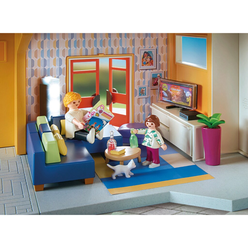 Playmobil® Konstruktions-Spielset »Wohnzimmer (70989), City Life«, (71 St.)