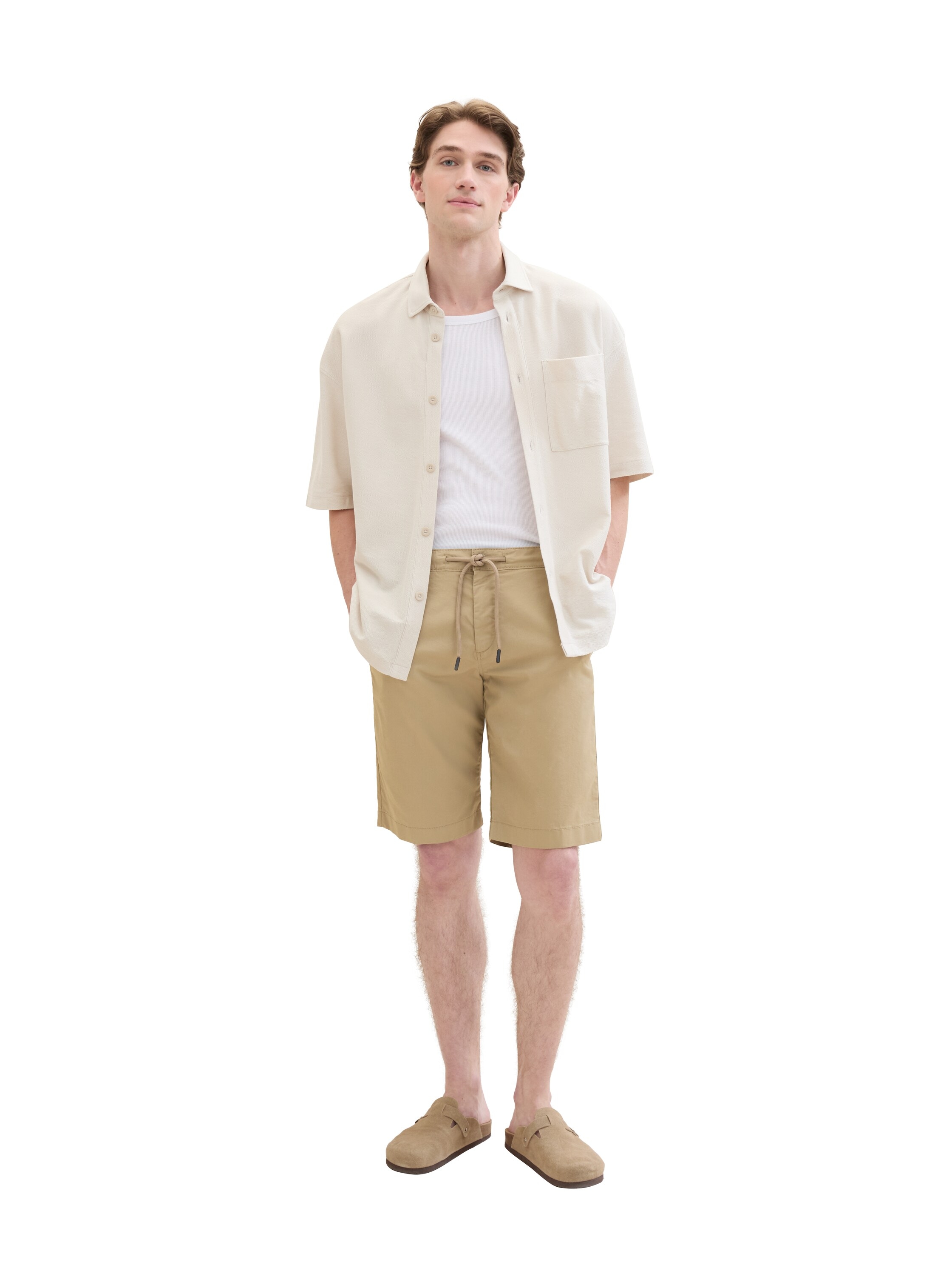 TOM TAILOR Bermudas, mit Tech Material