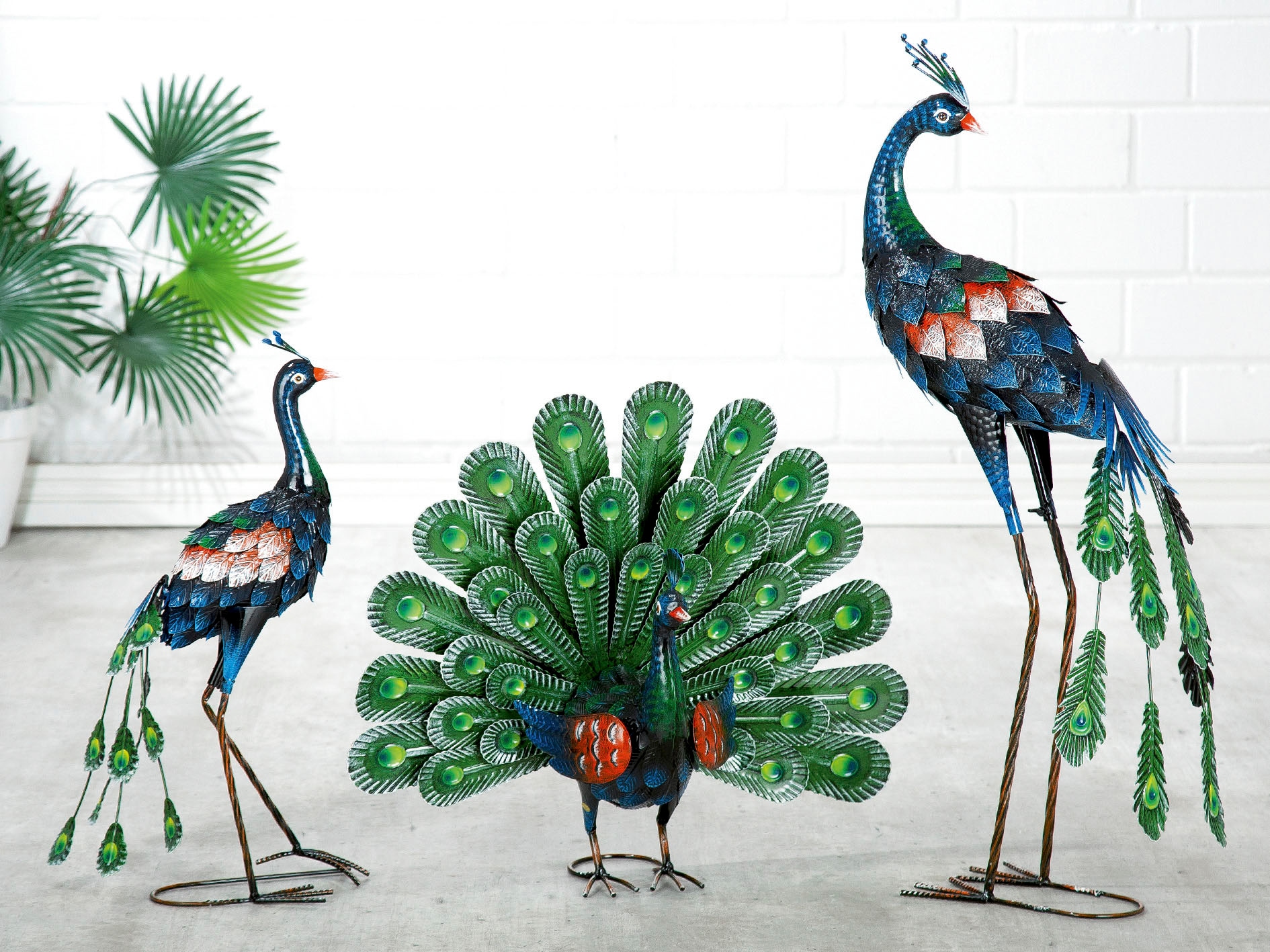 GILDE Tierfigur »Pfau«