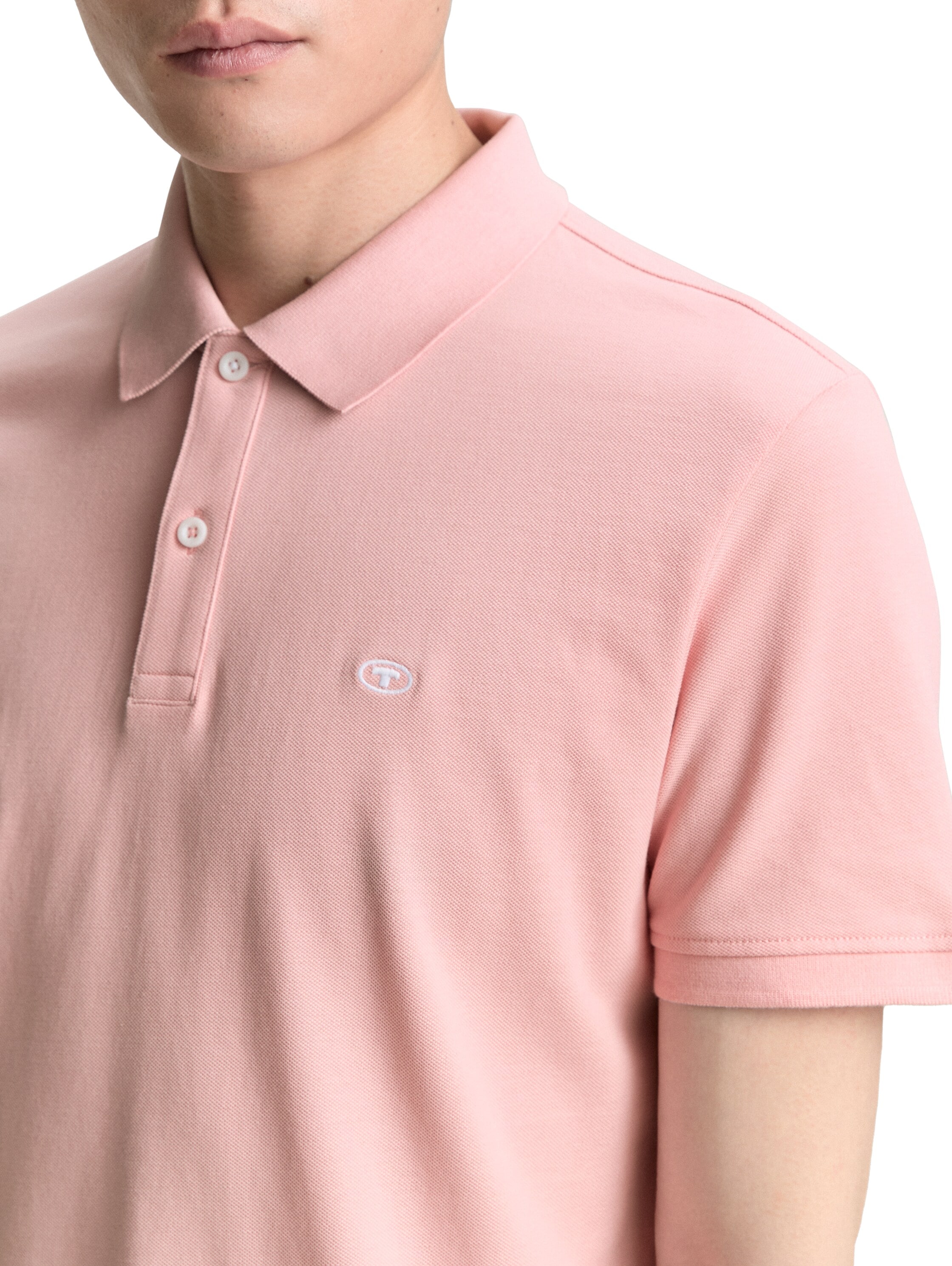 TOM TAILOR Poloshirt, mit Knopfleiste und Logo