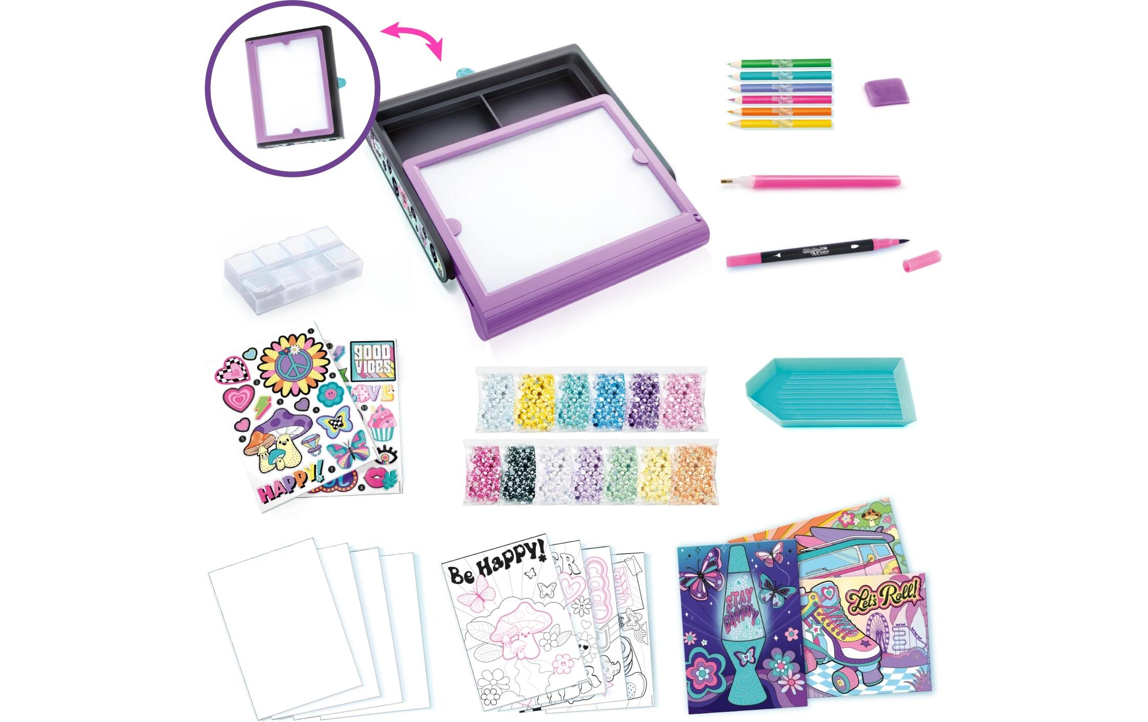 Kreativset »Canal Toys Diamond Art 3 in 1 LED Case«