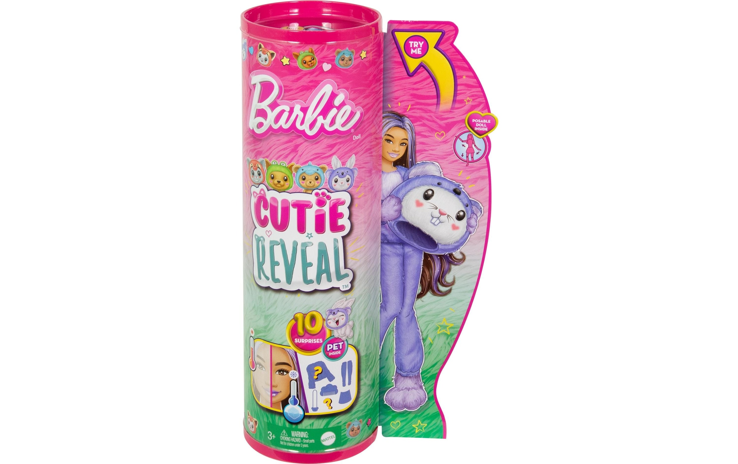 Barbie Anziehpuppe »Barbie Cutie Reveal – Bunny in Koala«