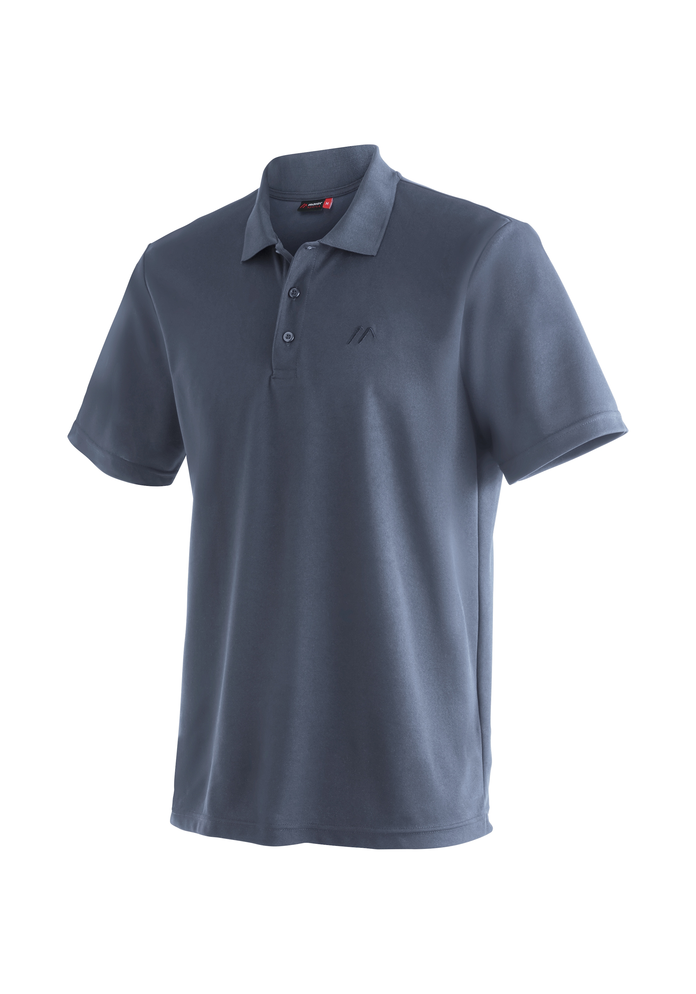 Maier Sports Funktionsshirt »Ulrich«, Herren Poloshirt, kurzarm Freizeit-Shirt mit Hemdkragen, Reg. Fit