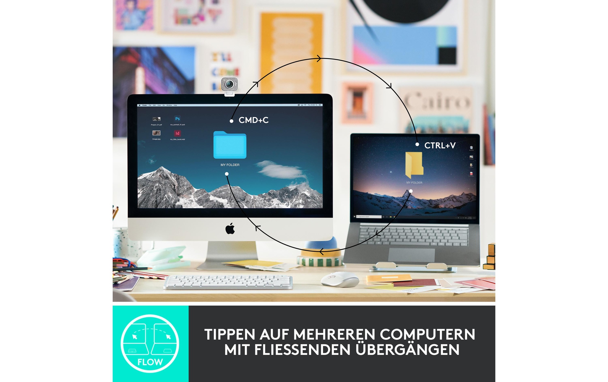 Logitech Tastatur »Logitech MX Keys Mini graphite for Business«