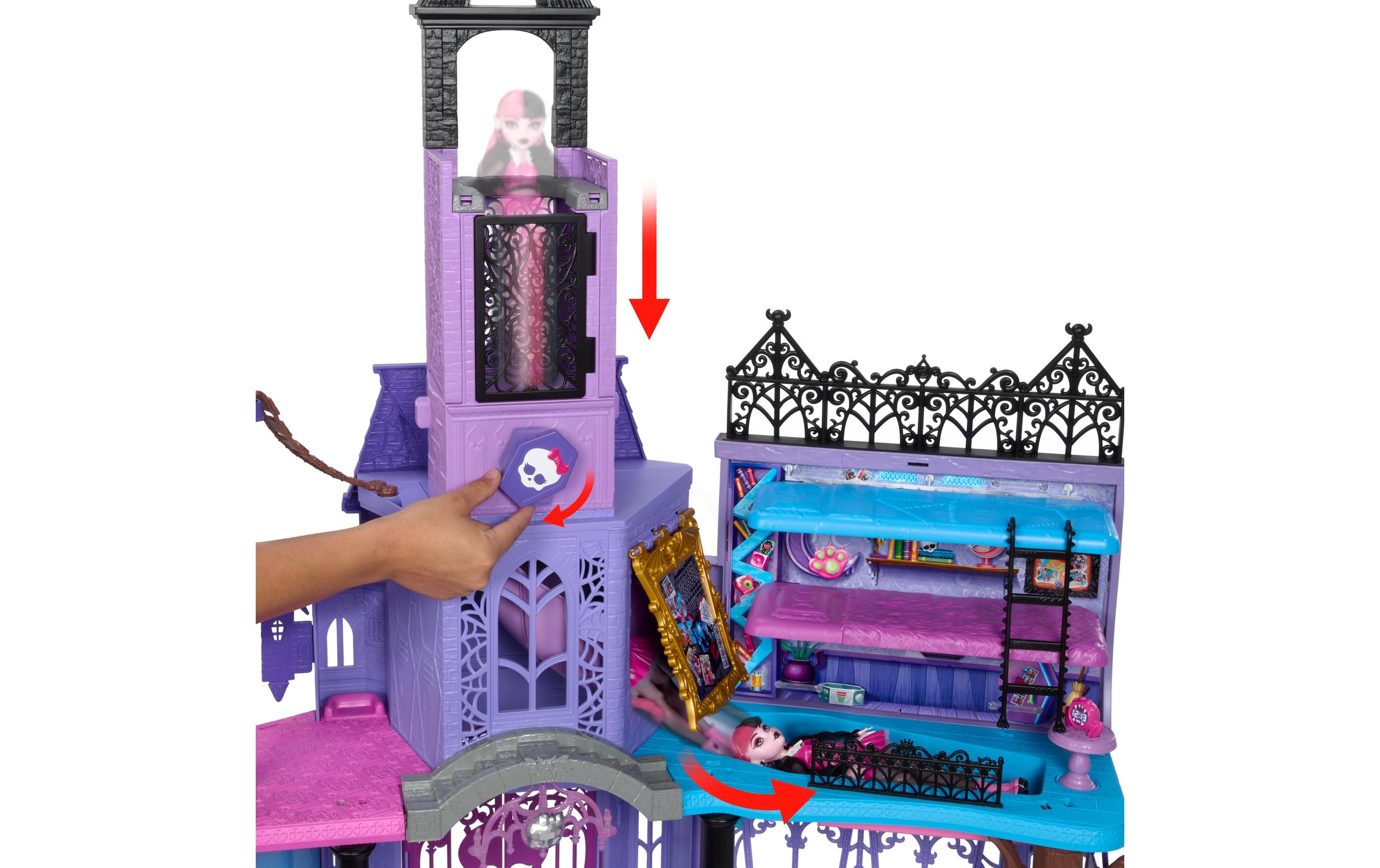 MonsterHigh™ Puppenhaus »High Monster High High School Playset«