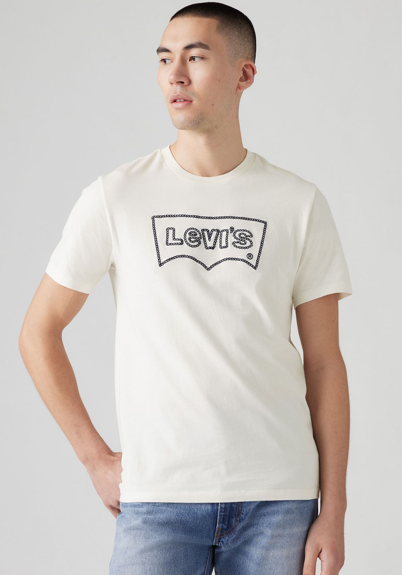 Levi's® T-Shirt »CREWNECK TEE«, mit Logo-Front-Print