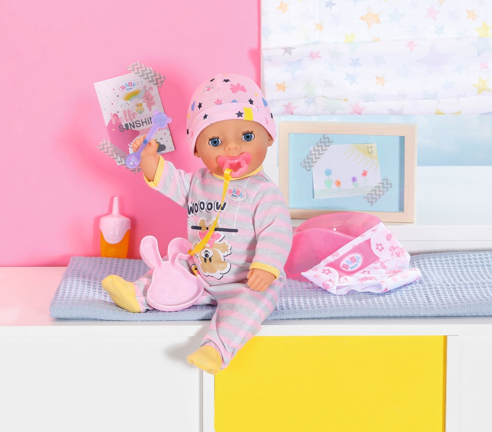 ✵ Baby Born Babypuppe kaufen Little Jelmoli-Versand mit | Girl, günstig lebensechten Touch Funktionen cm«, »Soft 36