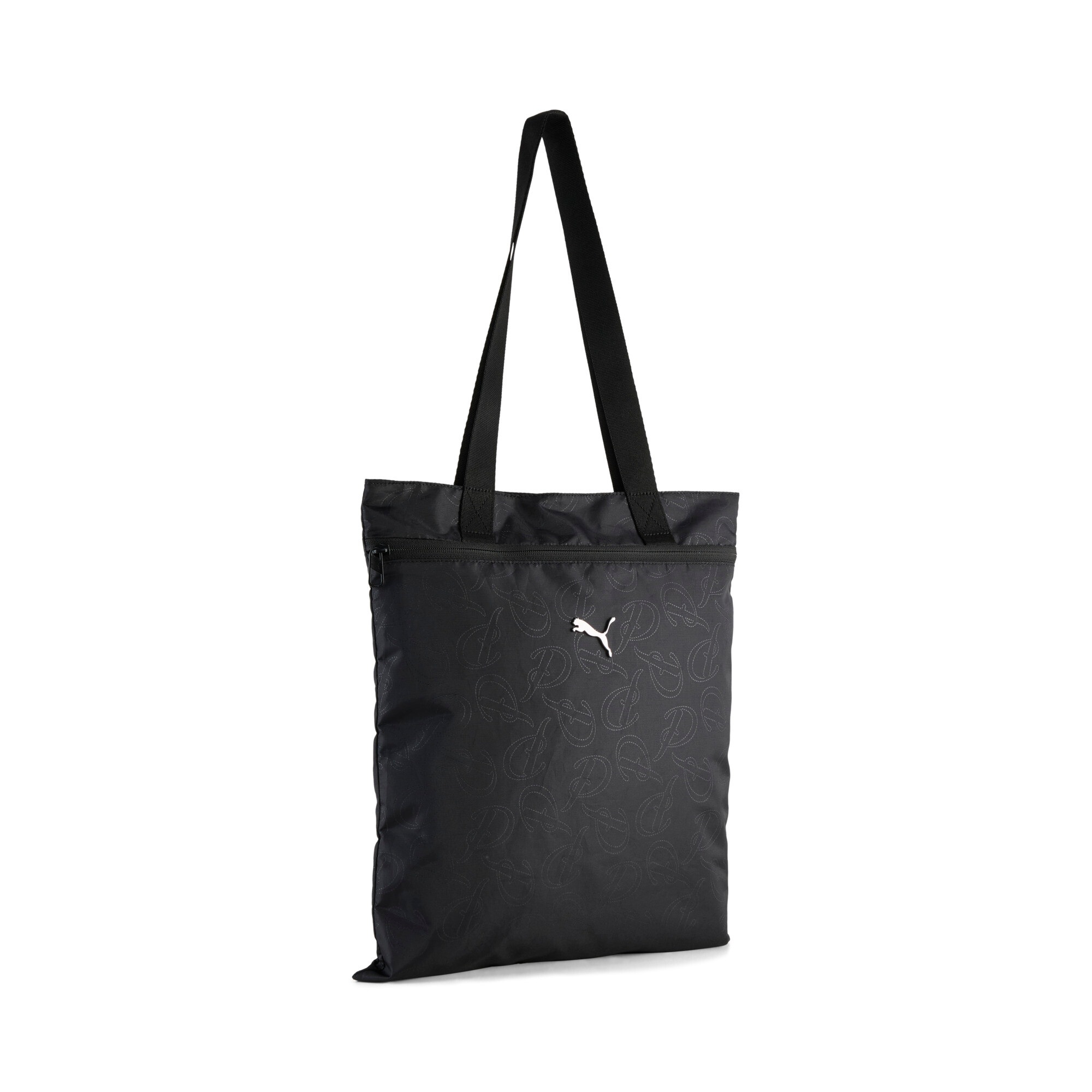 PUMA Schultertasche "POP TOTE" Tasche mit femininen Grafikprints, mit Reissverschluss
