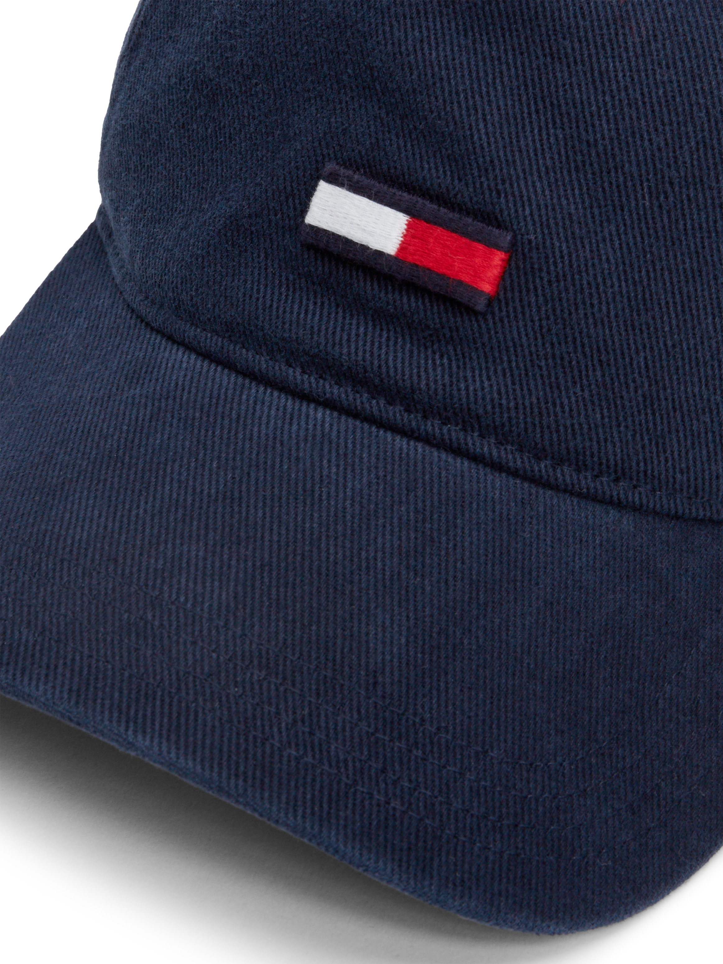 Tommy Jeans Baseball Cap »TJM ELONGATED FLAG DENIM CAP«, mit Logostickerei