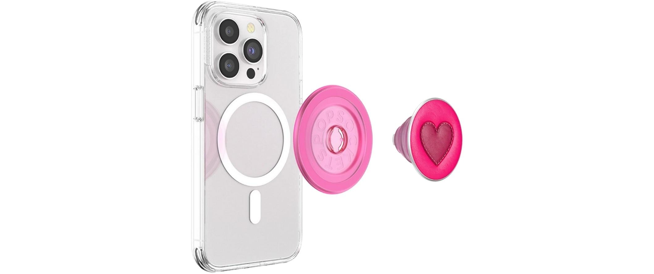 Popsockets Handy-Halterung »Stitched Sweet Heart MagSafe«, Universalhalterung