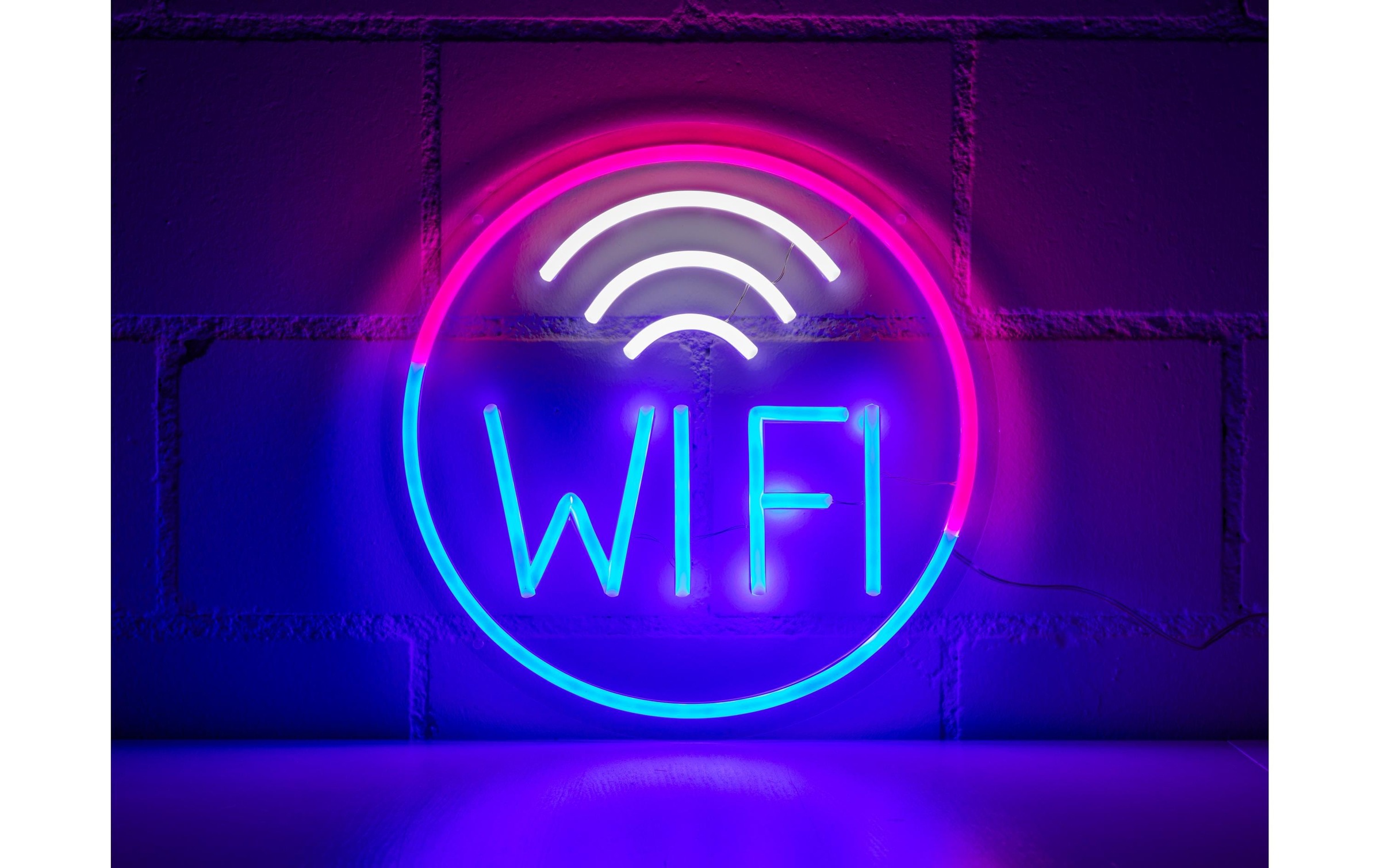 Dekolicht »Vegas Lights Wi-Fi Zone 30 x 30 cm«