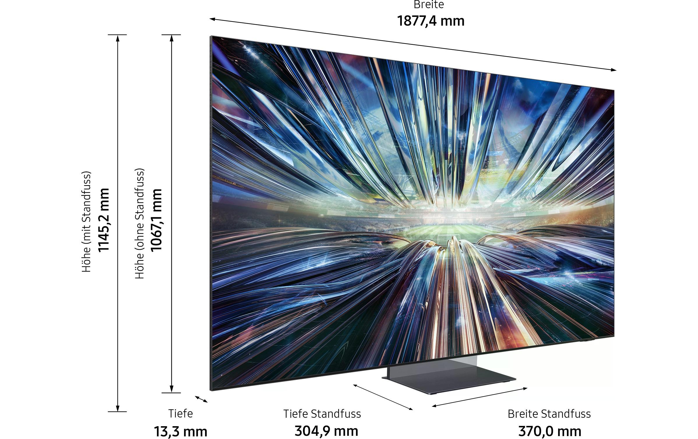 Samsung QLED-Fernseher »QE85QN900D TXZU 85«, 8K